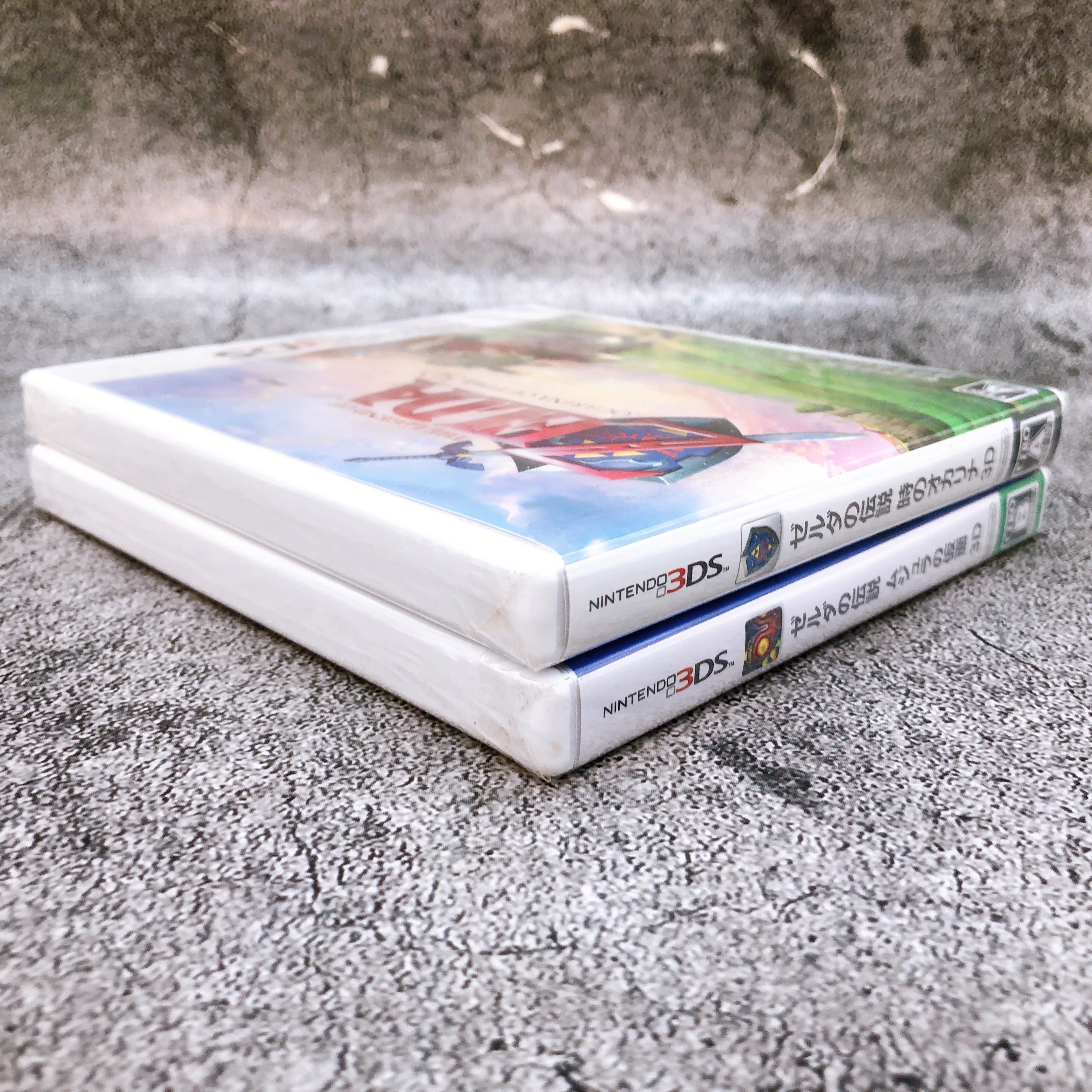 Nintendo 3DS Legend of Zelda Ocarina of Time & Majora's Mask 3D SET Sealed New