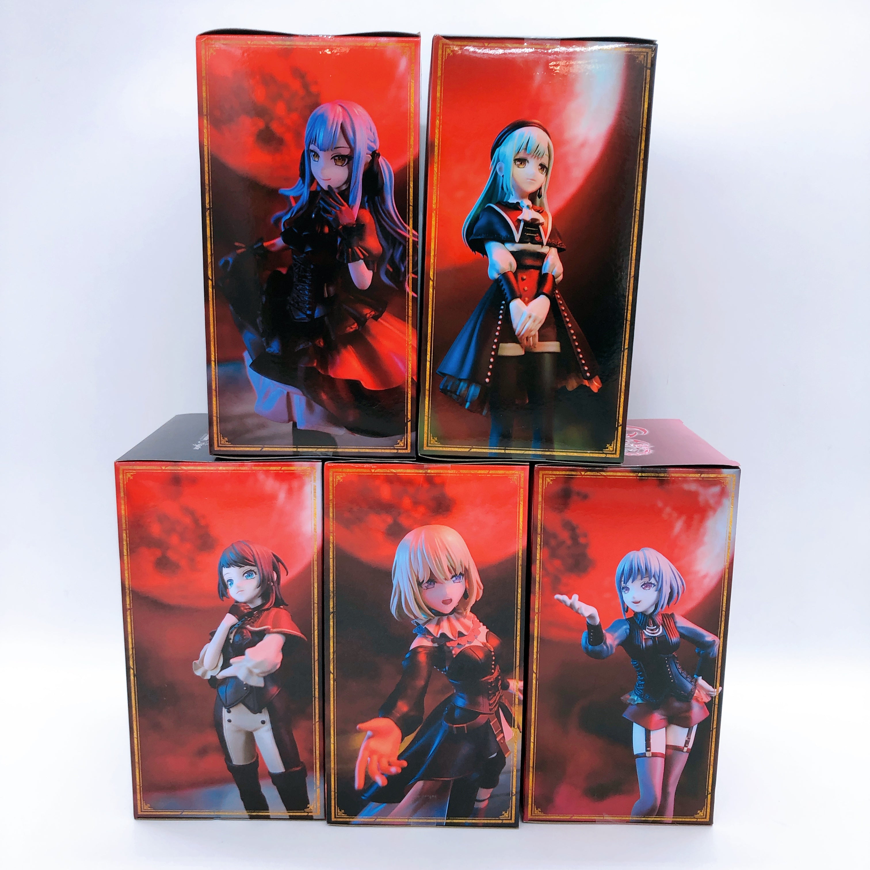BanG Dream! Ave Mujica Figure SET of 5 Timoris Oblivionis Doloris Amoris Mortis