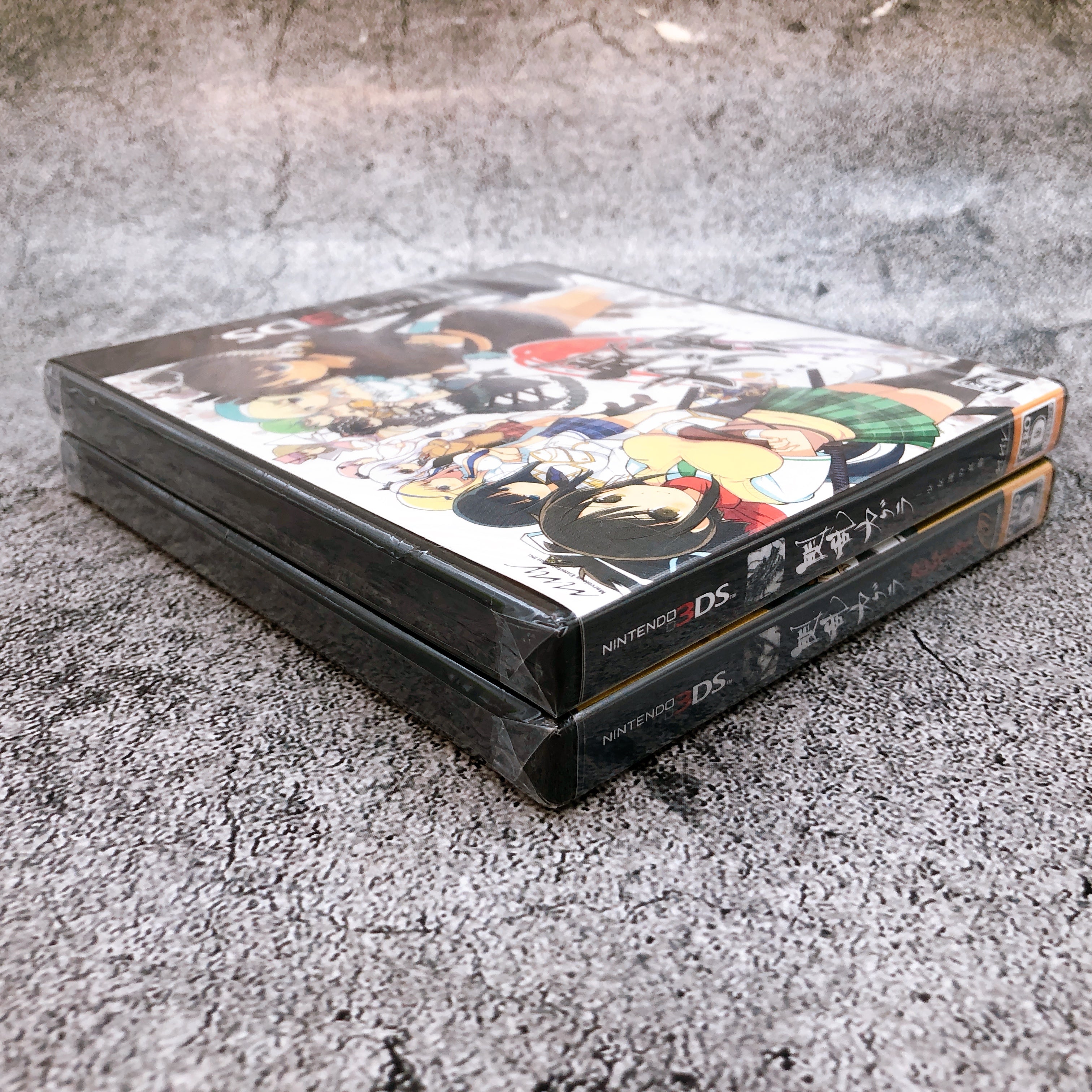 Nintendo 3DS Senran Kagura & Burst Guren no Shojotachi SET Japan Game Sealed New