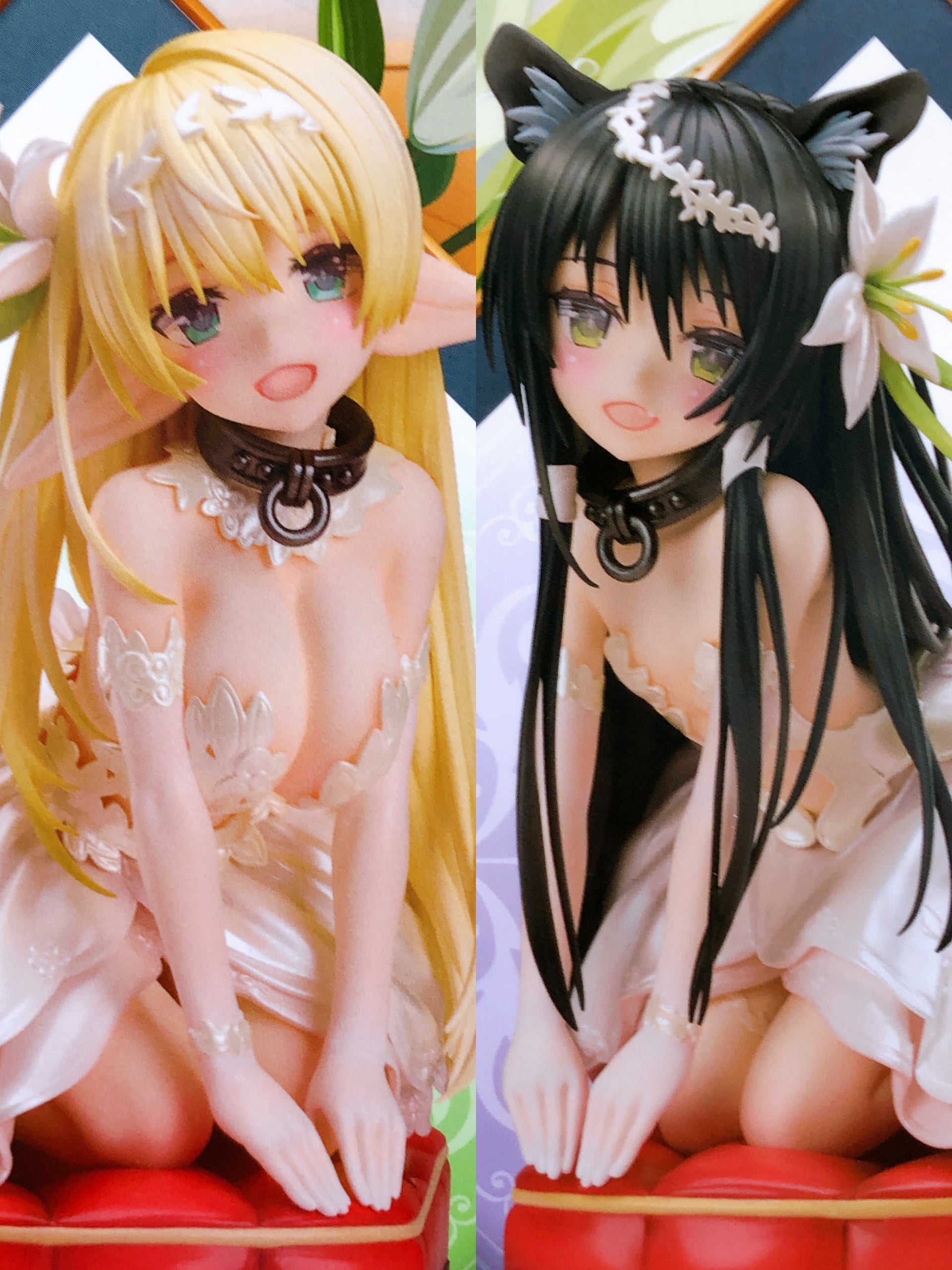 F:NEX Shera L. Greenwood & Rem Galleu Wedding Dress 1/7 Scale Figure FuRyu NEW