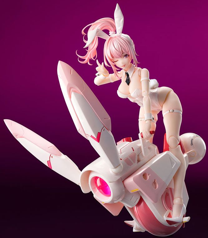 Bunny Girl Aileen Action Figure with Cyclone & Gear Set 1/12 Scale Snail Shell
