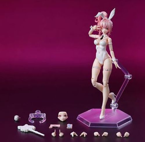 Bunny Girl Aileen Action Figure with Cyclone & Gear Set 1/12 Scale Snail Shell