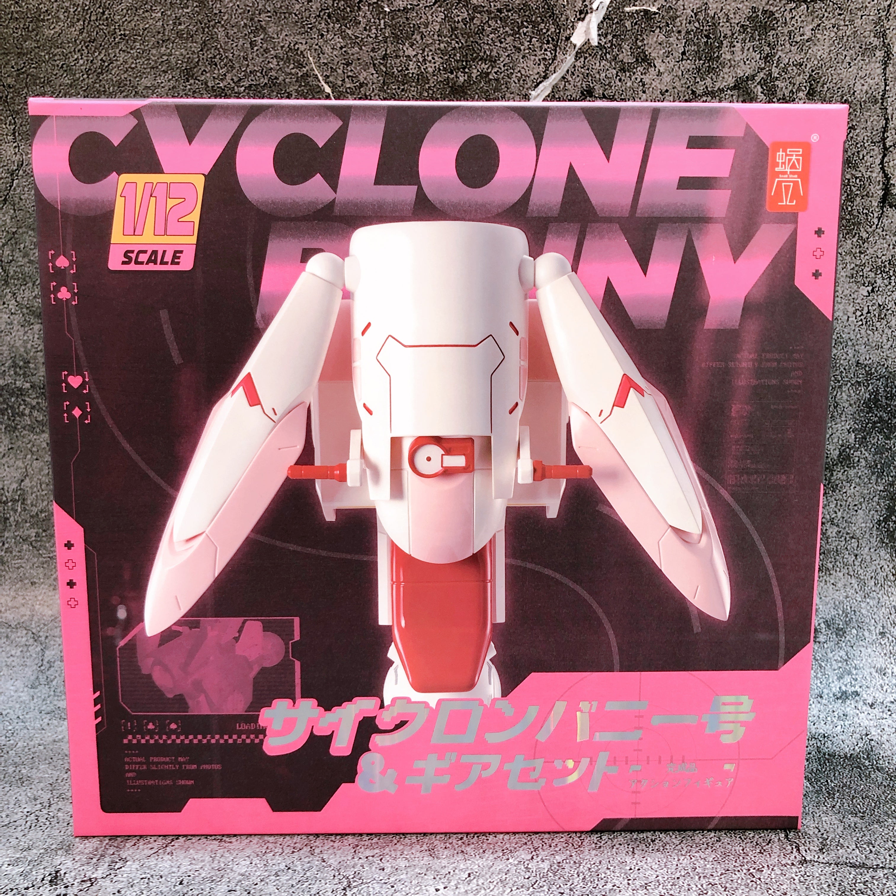 Bunny Girl Aileen Action Figure with Cyclone & Gear Set 1/12 Scale Snail Shell