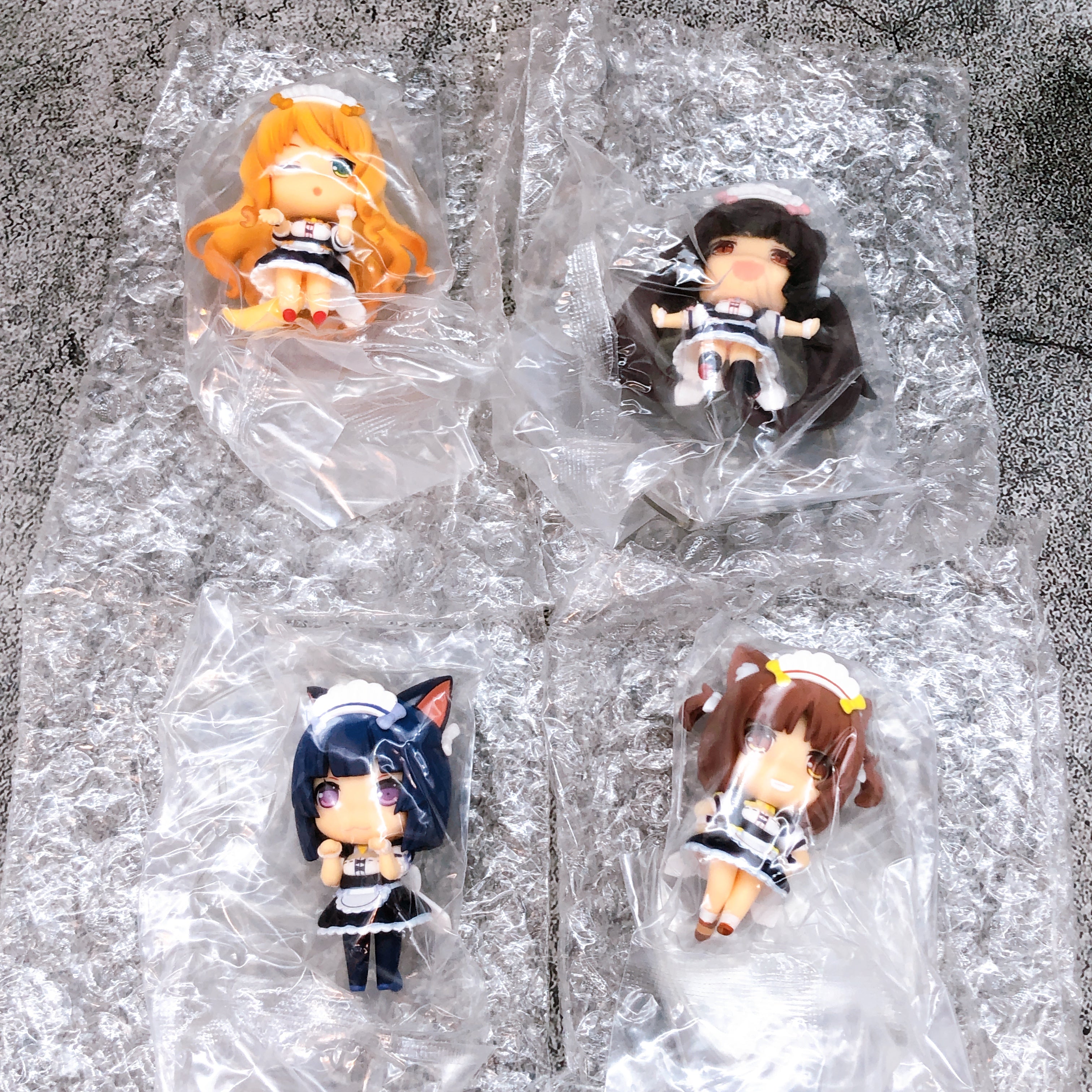 Nekopara Trading Figure Complete Set 8 Characters NEKO WORKs Japan AUTHENTIC