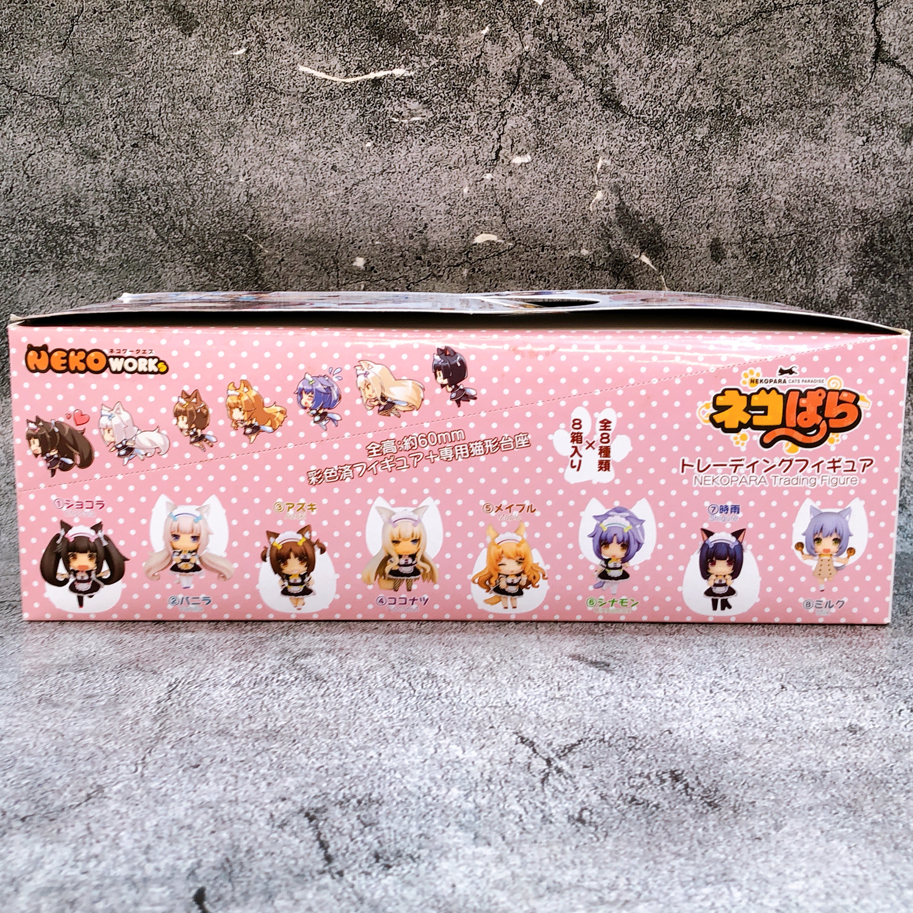 Nekopara Trading Figure Complete Set 8 Characters NEKO WORKs Japan AUTHENTIC