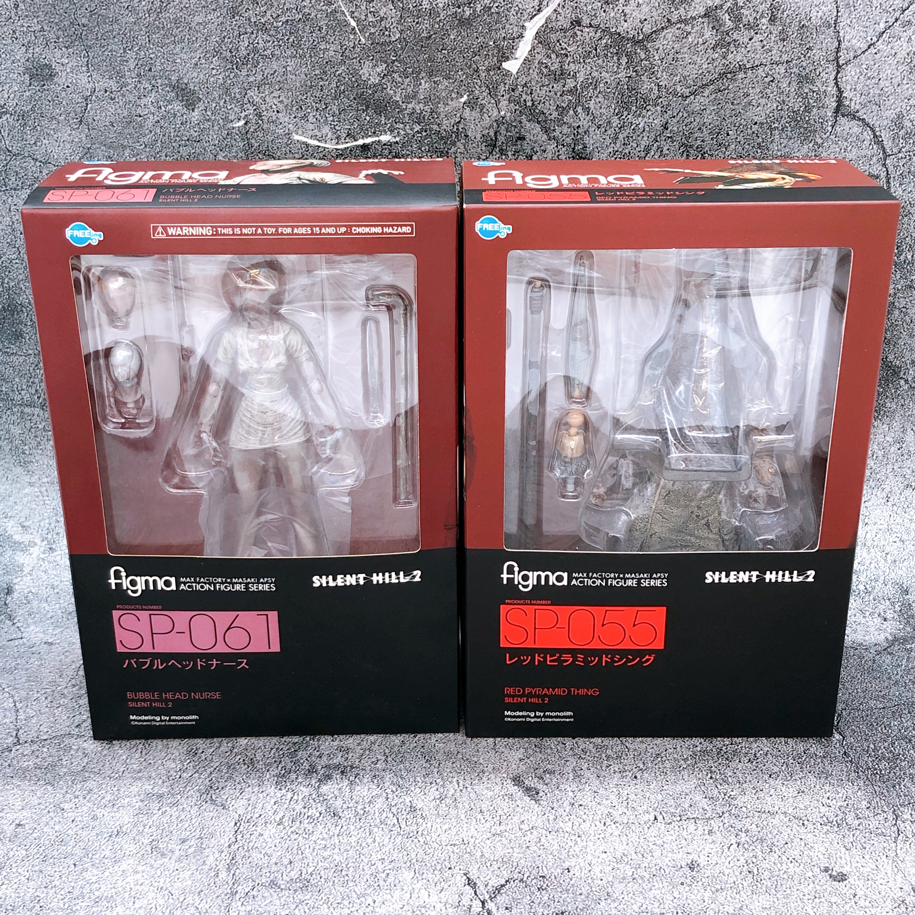 Silent Hill 2 Red Pyramid Thing & Bubble Head Nurse SET Figma SP-055 S