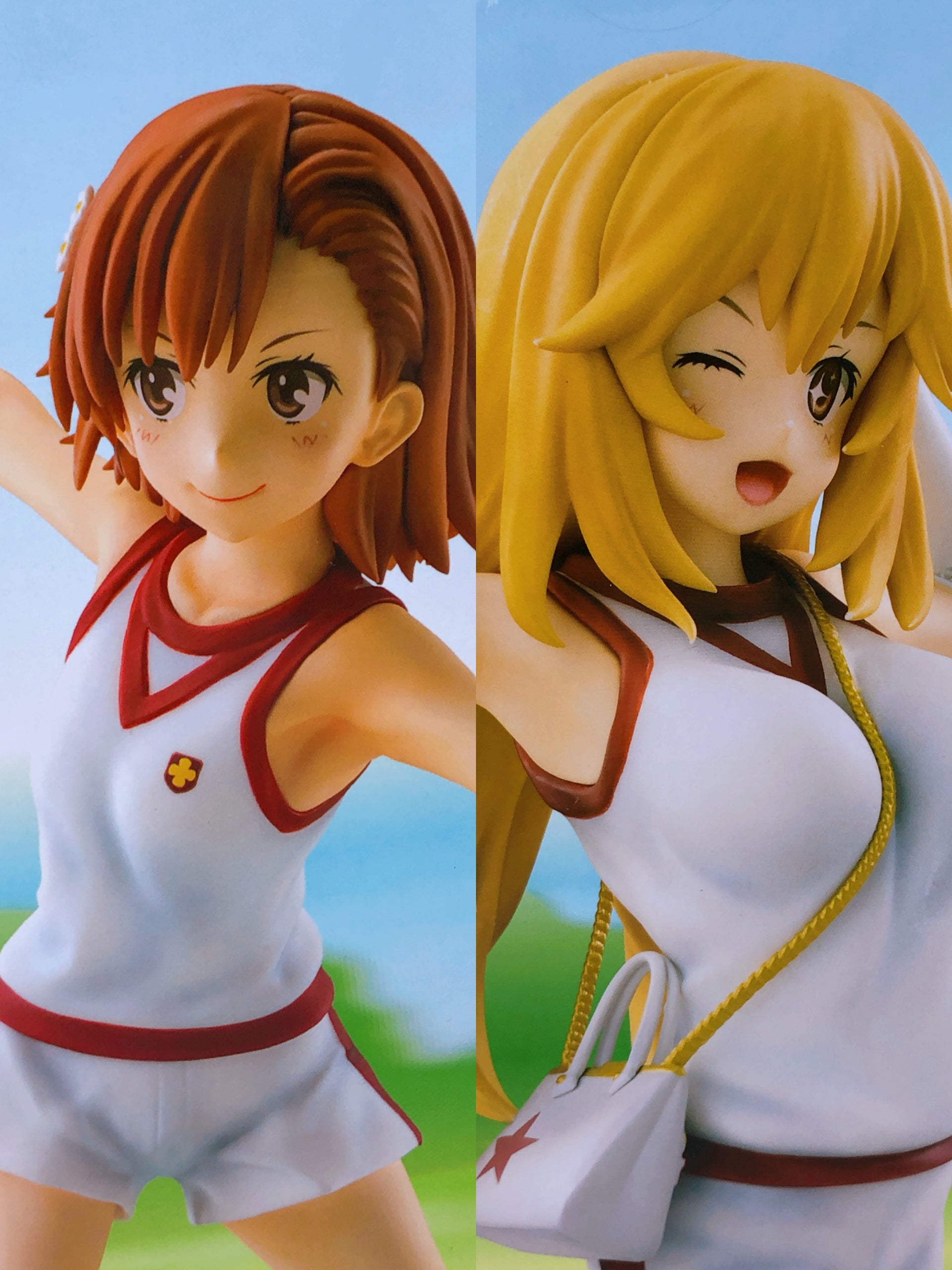 Mikoto Misaka & Misaki Shokuhou Tokiwadai P.E. Uniform Ver. 1/8 Scale Figure SET
