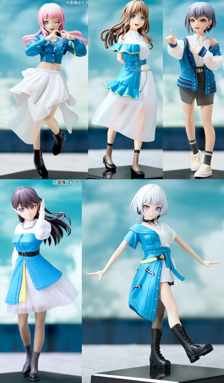 BanG Dream! MyGO!!!!! Figure SET of 5 Tomori Soyo Anon Taki Rana Bushiroad Japan