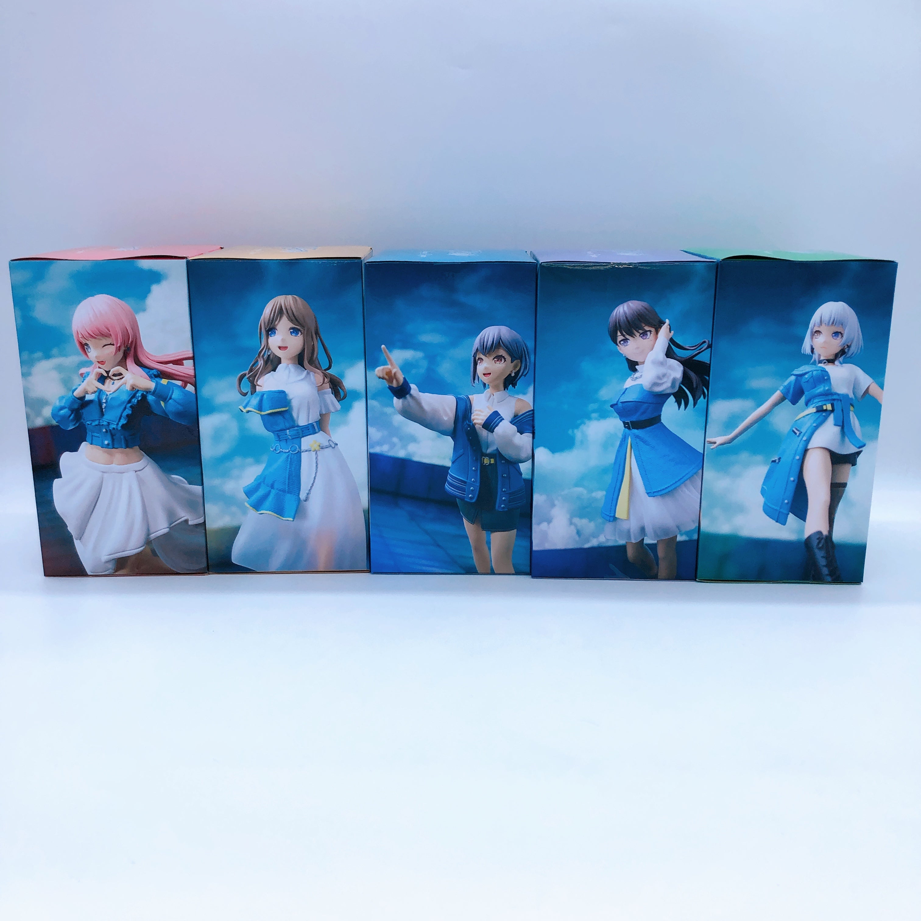 BanG Dream! MyGO!!!!! Figure SET of 5 Tomori Soyo Anon Taki Rana Bushiroad Japan