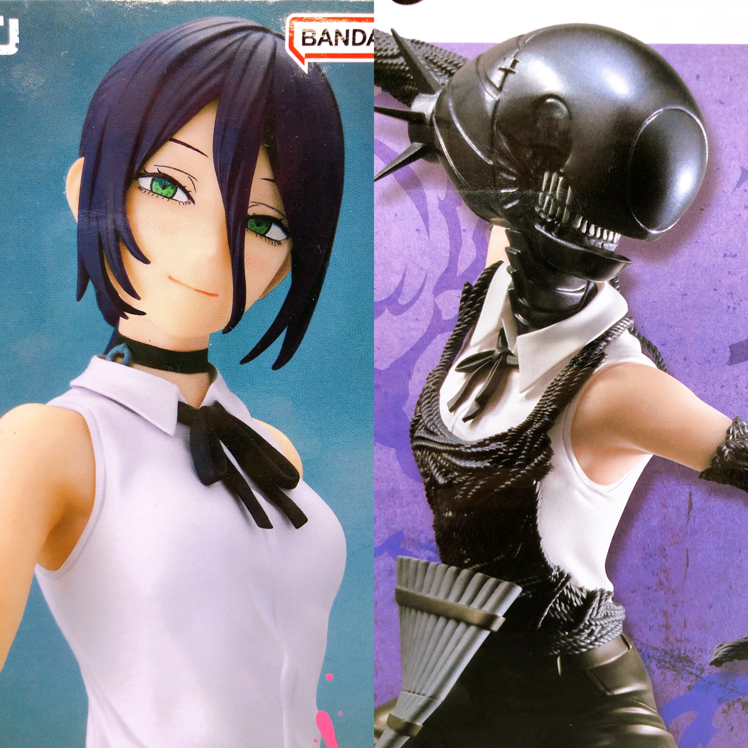 Chainsaw Man The Movie Reze GLITTER & GLAMOURS + Bomb Grandista Figure SET Japan