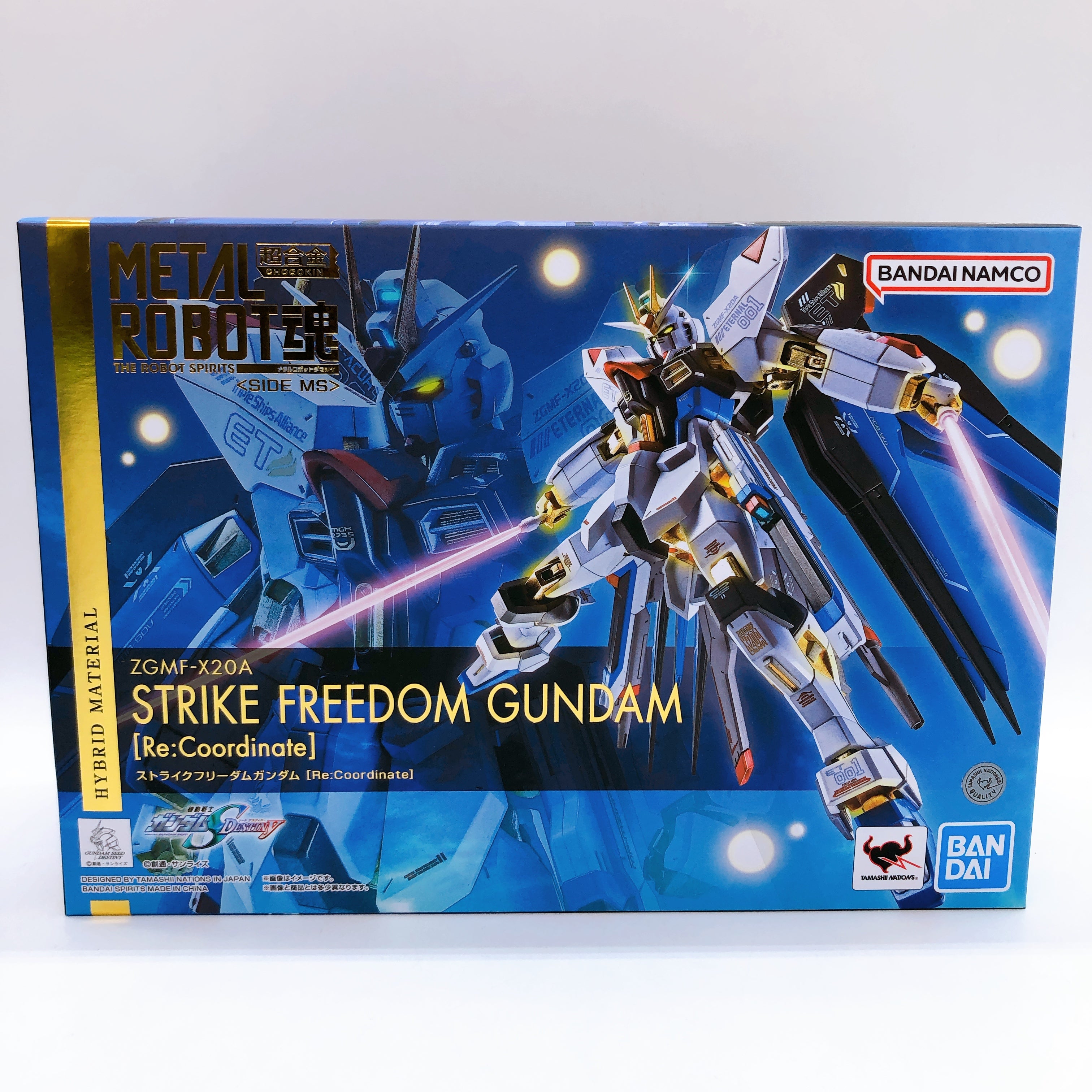 Strike Freedom Gundam Re:Coordinate + Wing of Light & Hi-Mat Full Burst Effect