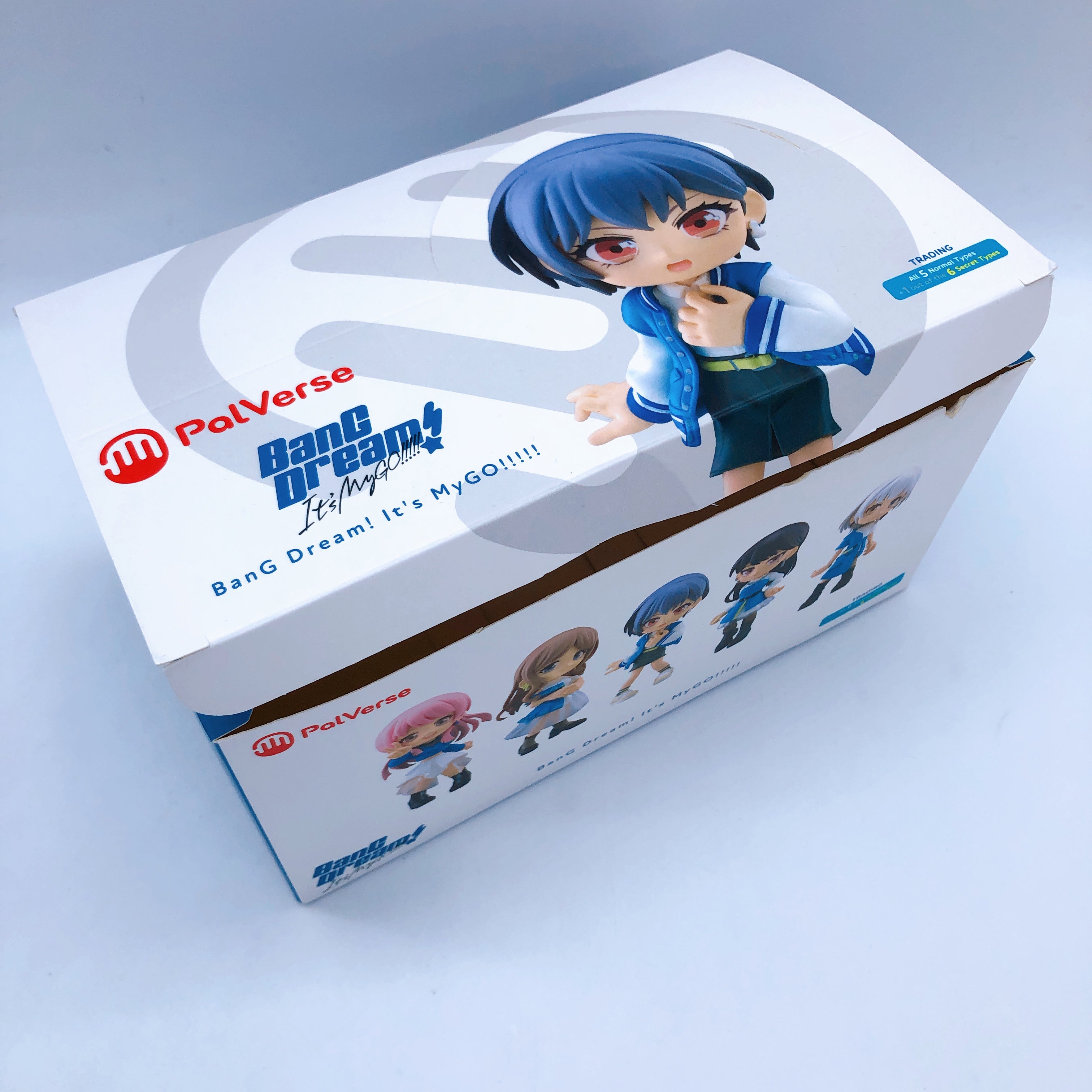BanG Dream! MyGO PalVerse Figure SET of 6 (Normal 5 + Special Rare 1) Bushiroad