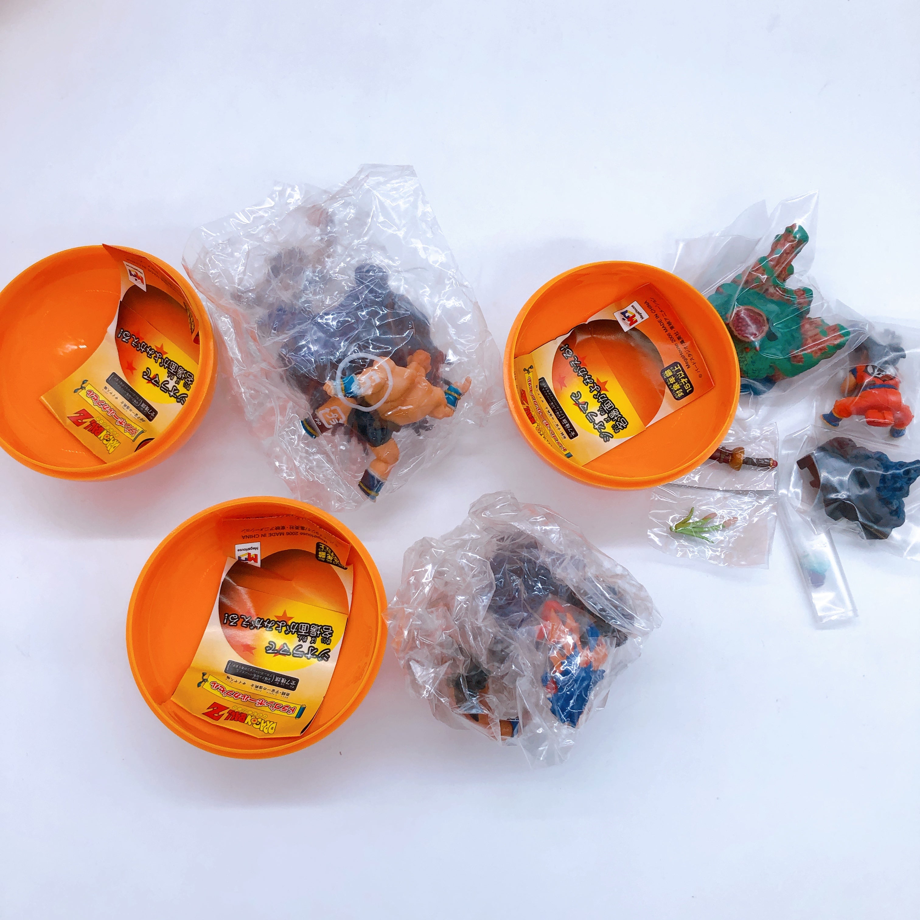 DRAGON BALL Capsule Strongest Warrior in Universe Saiyan Complete Set 8 Figure