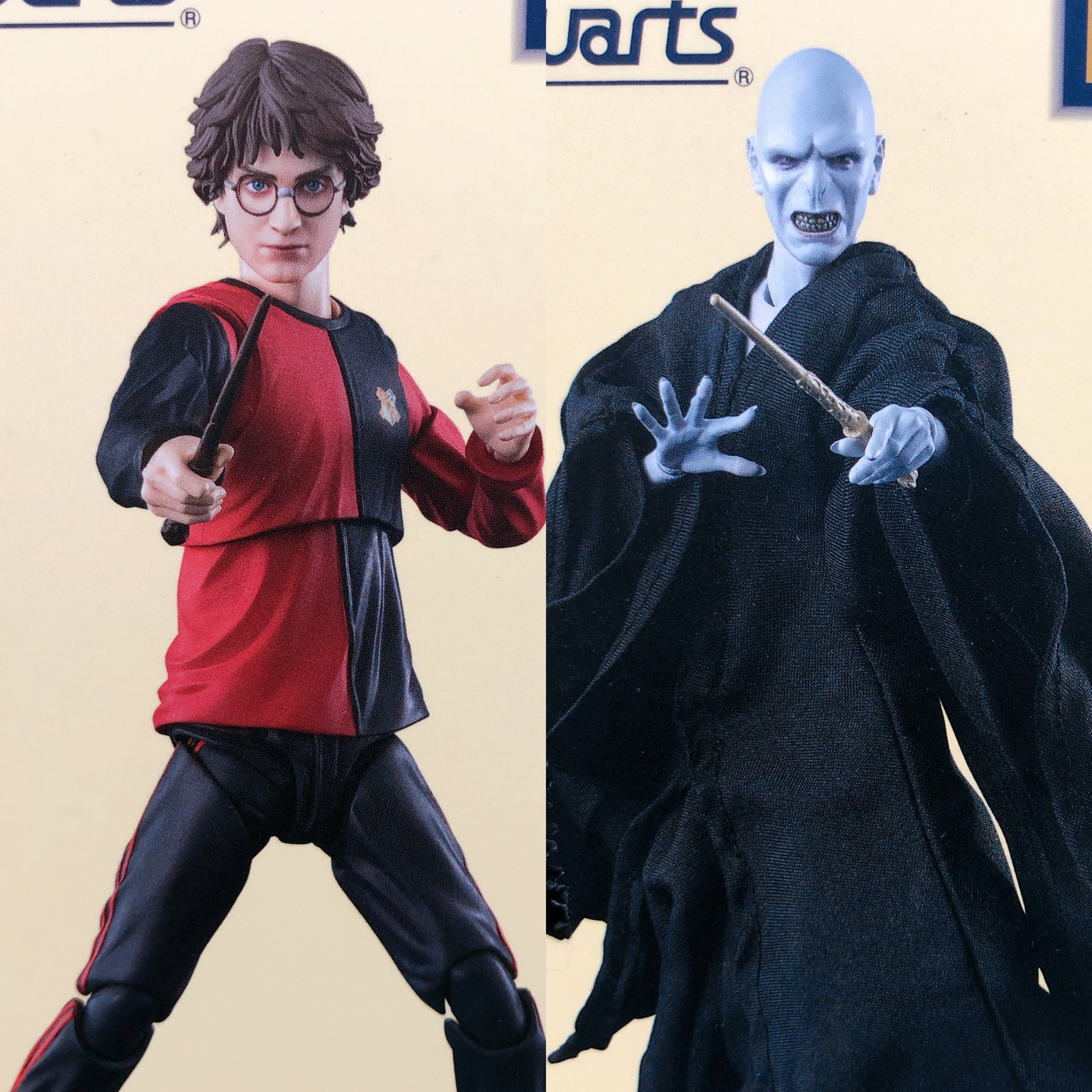 S.H.Figuarts Lord Voldemort & Harry Potter The Goblet of Fire Figure SET NEW