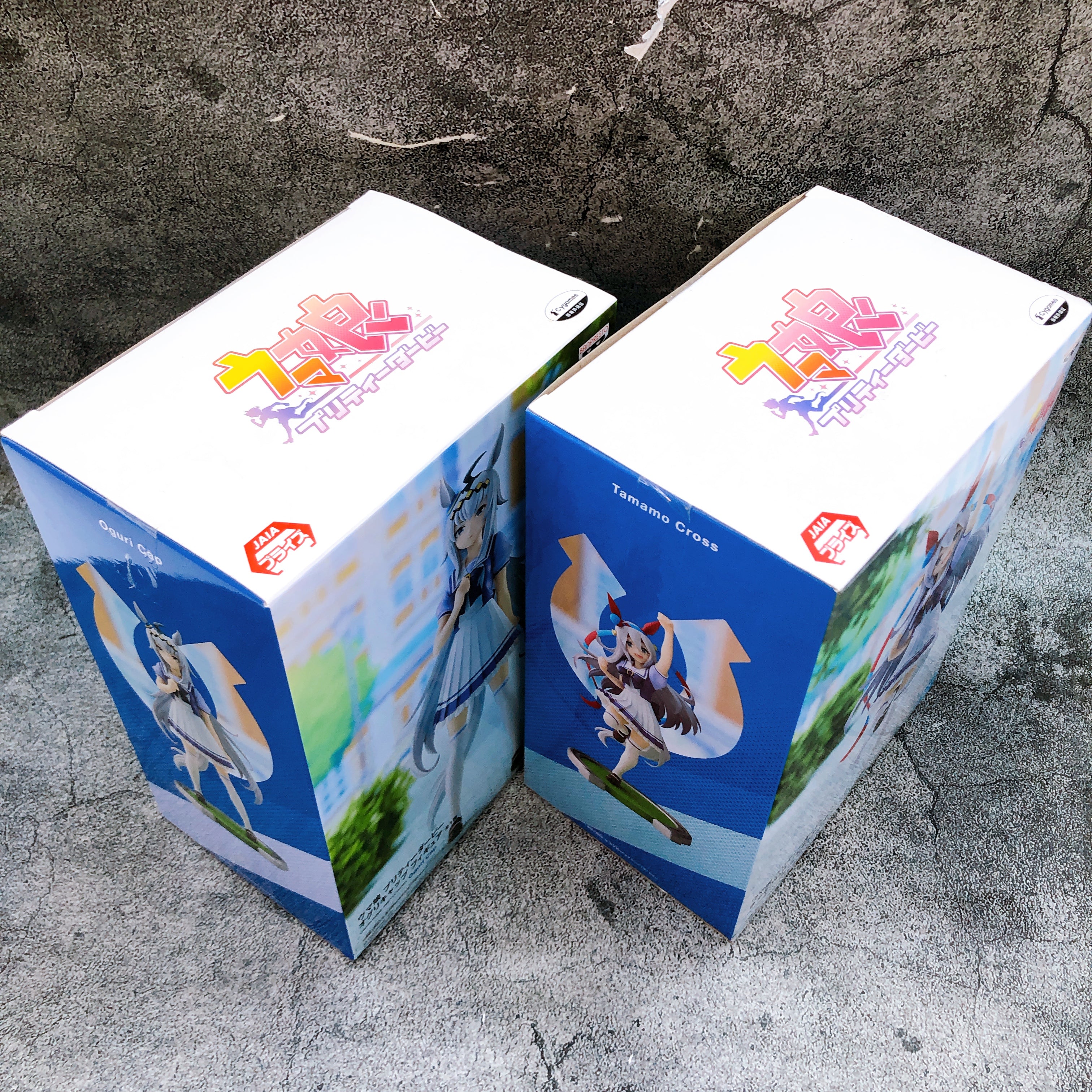 Uma Musume Oguri Cap & Tamamo Cross Figure SET of 2 BANPRESTO Japan AUTHENTIC