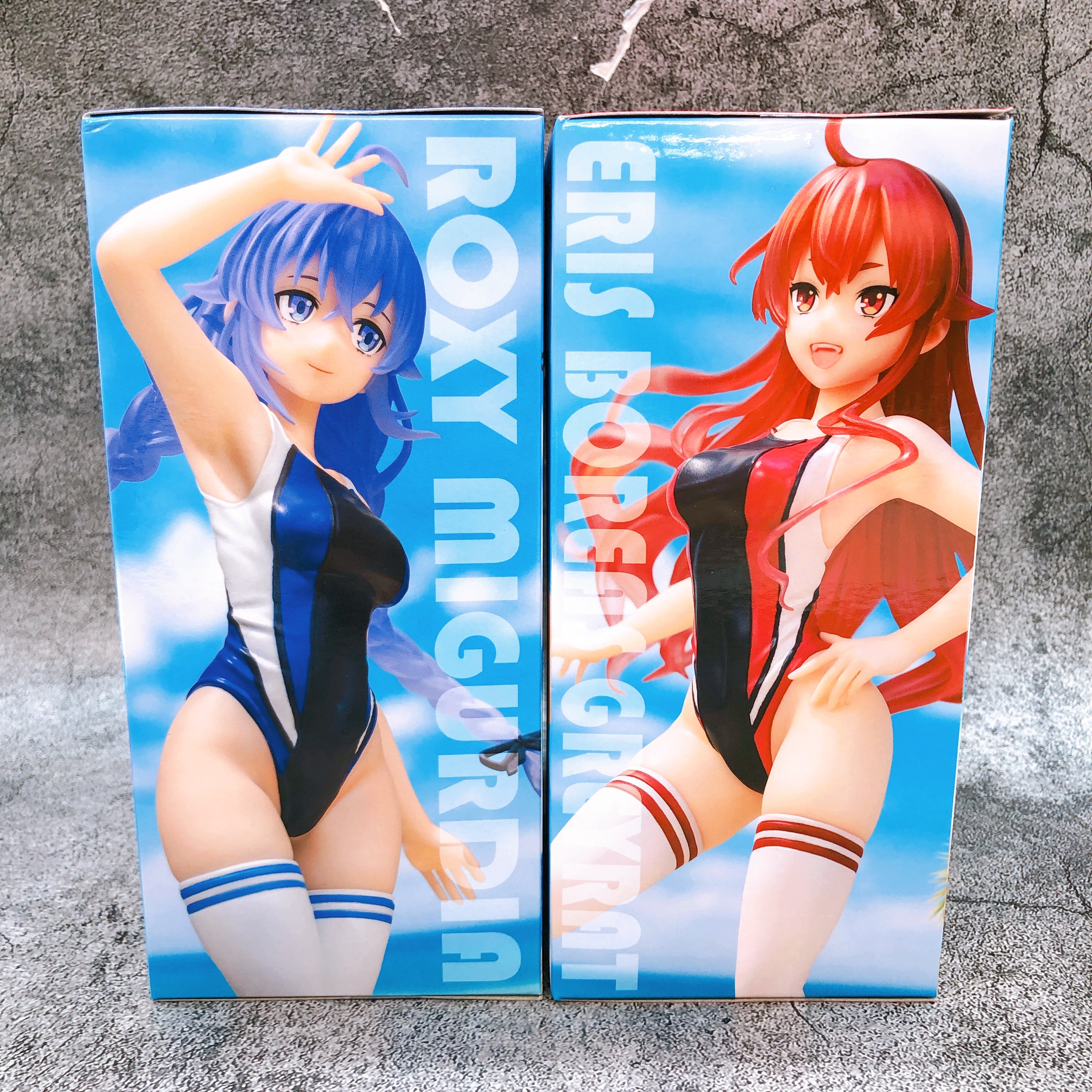 Mushoku Tensei Vivit Figure Swimsuit Ver. Roxy & Eris SET System Service Japan