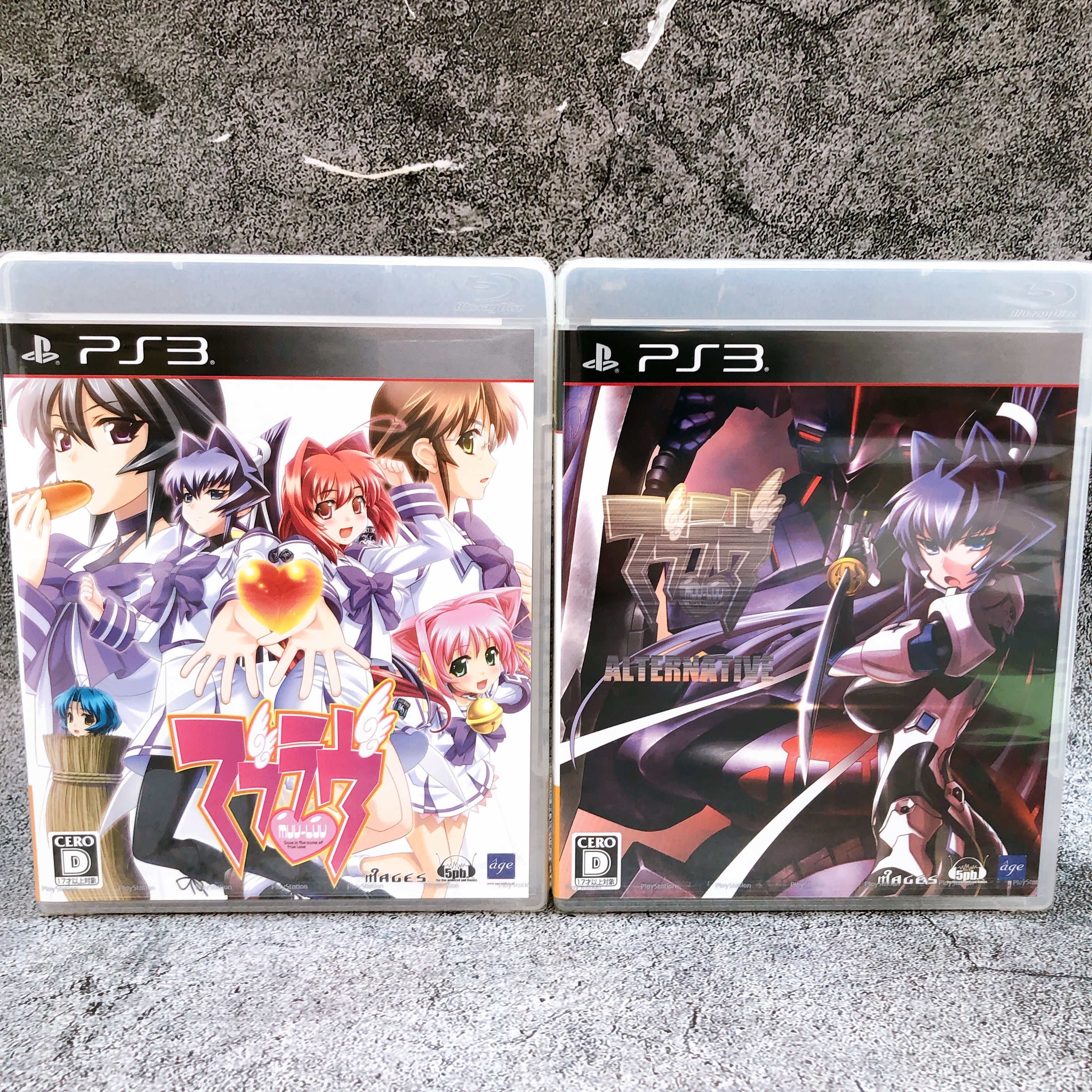 PlayStation 3 Muv-Luv & Muv-Luv Alternative SET PS3 5pb. Japan Game Sealed New