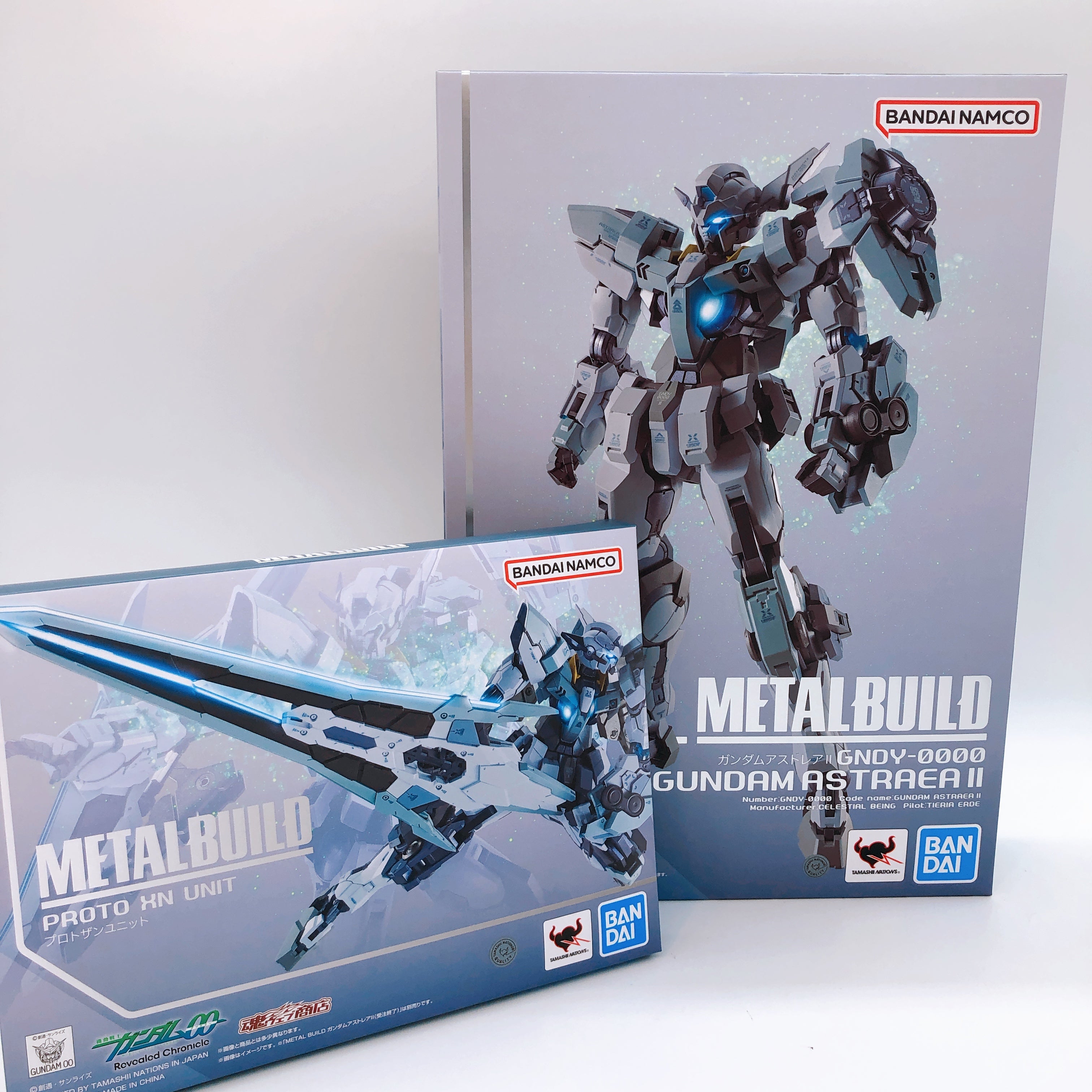 Gundam Astraea II & Proto Xn Unit Metal Build SET Bandai Japan Action
