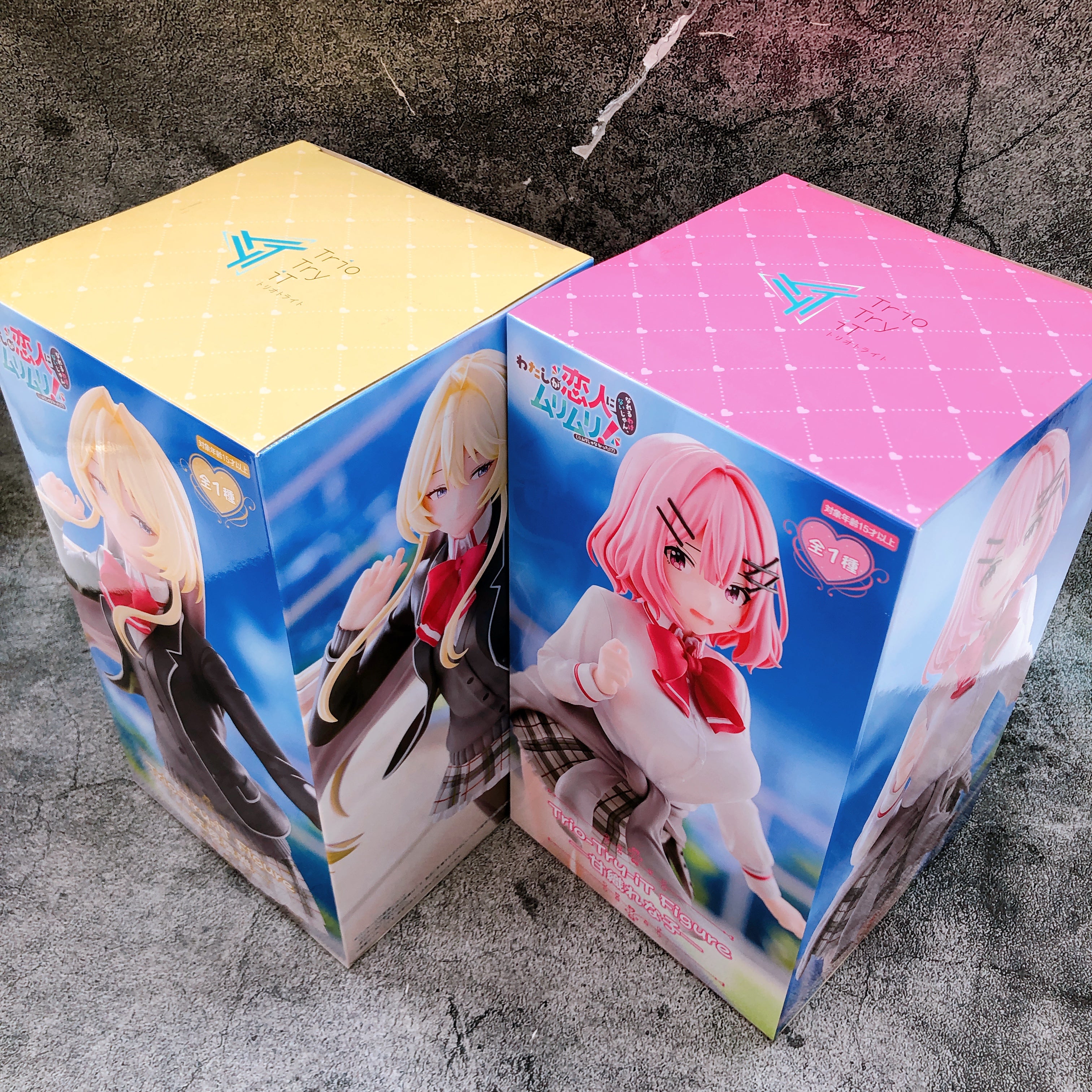 WataNare Renako Amaori & Mai Oduka Trio Try iT Figure Set FuRyu Japan AUTHENTIC