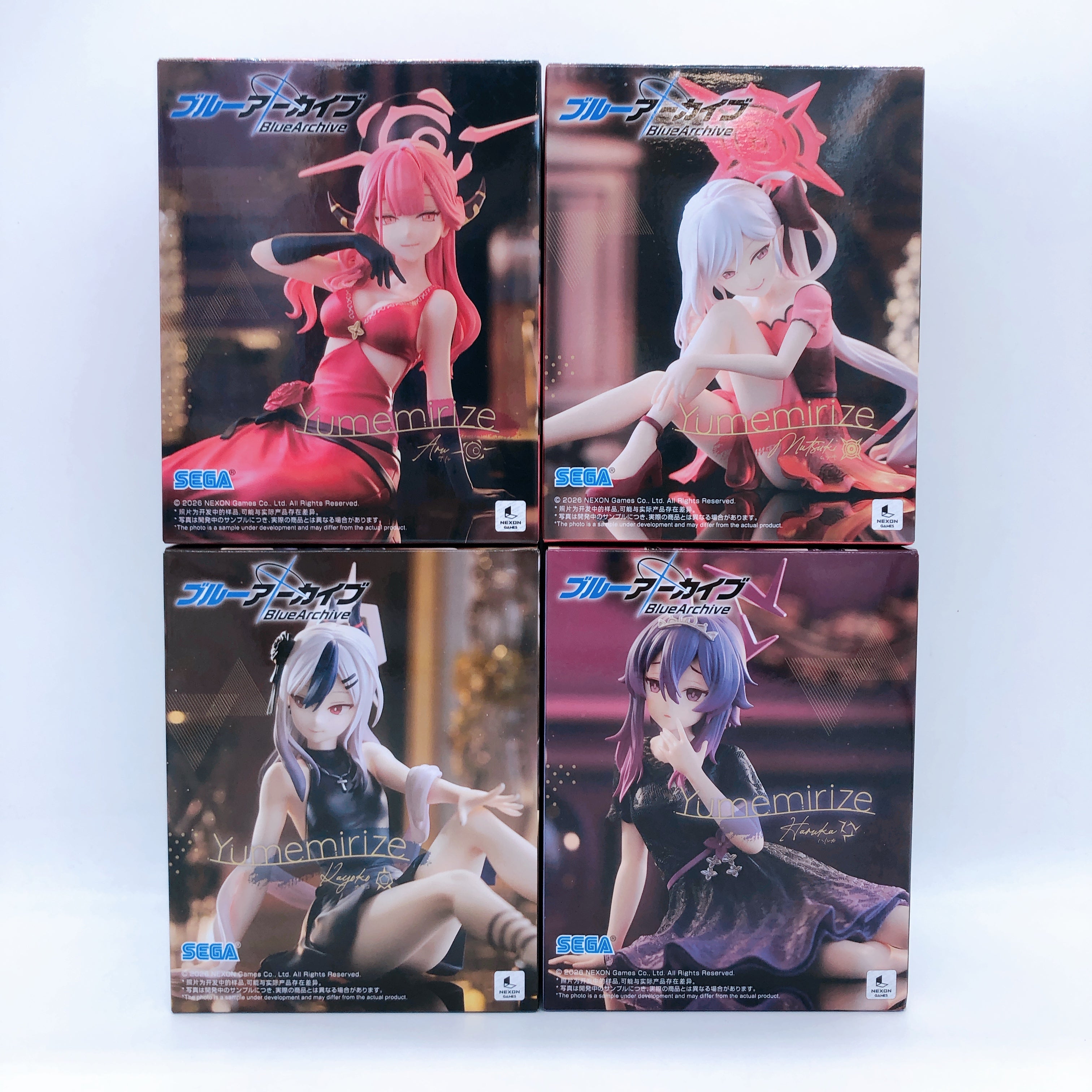Blue Archive Yumemirize Problem Solver 68 Set Aru Mutsuki Kayoko Haruka Figure