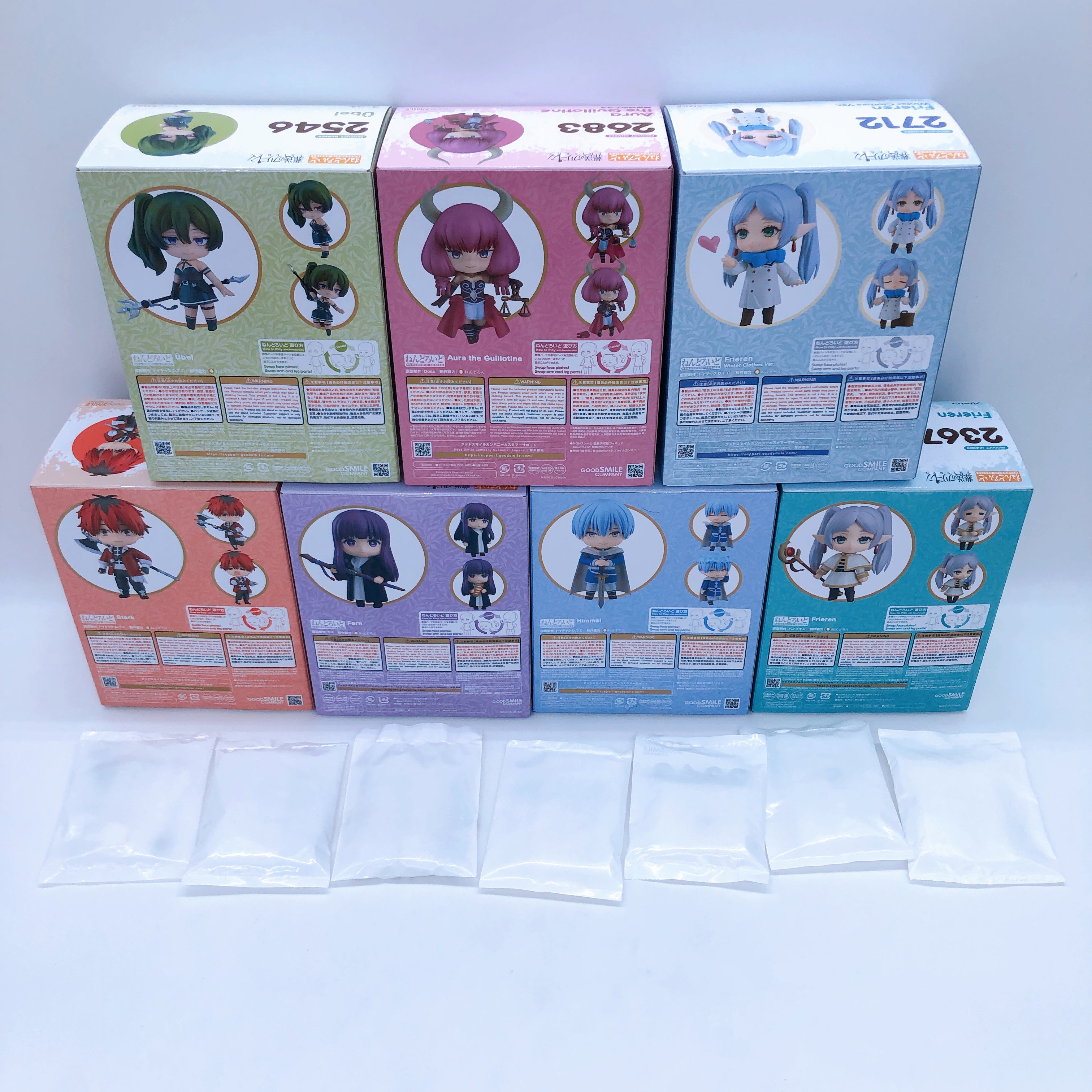 Frieren Fern Himmel Stark Ubel Aura Nendoroid SET Figure 7pcs with Bonus 7pcs