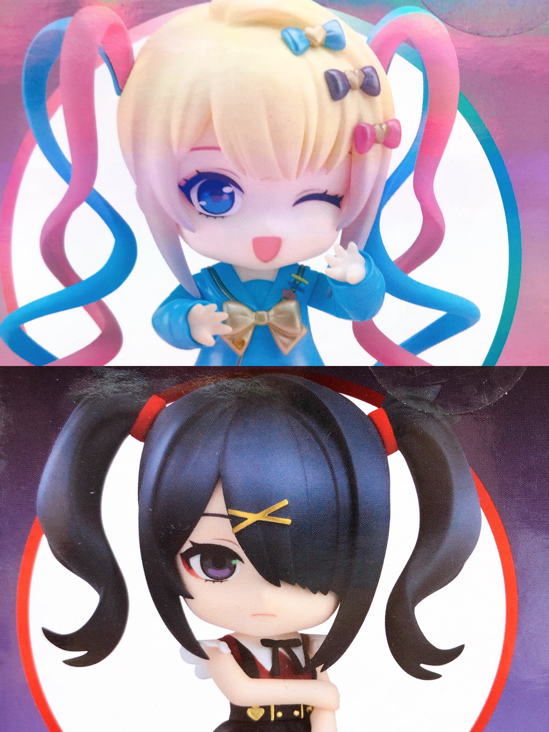 NEEDY GIRL OVERDOSE OMG Kawaii Angel & Ame-chan Nendoroid 2201 2693 SET of 2