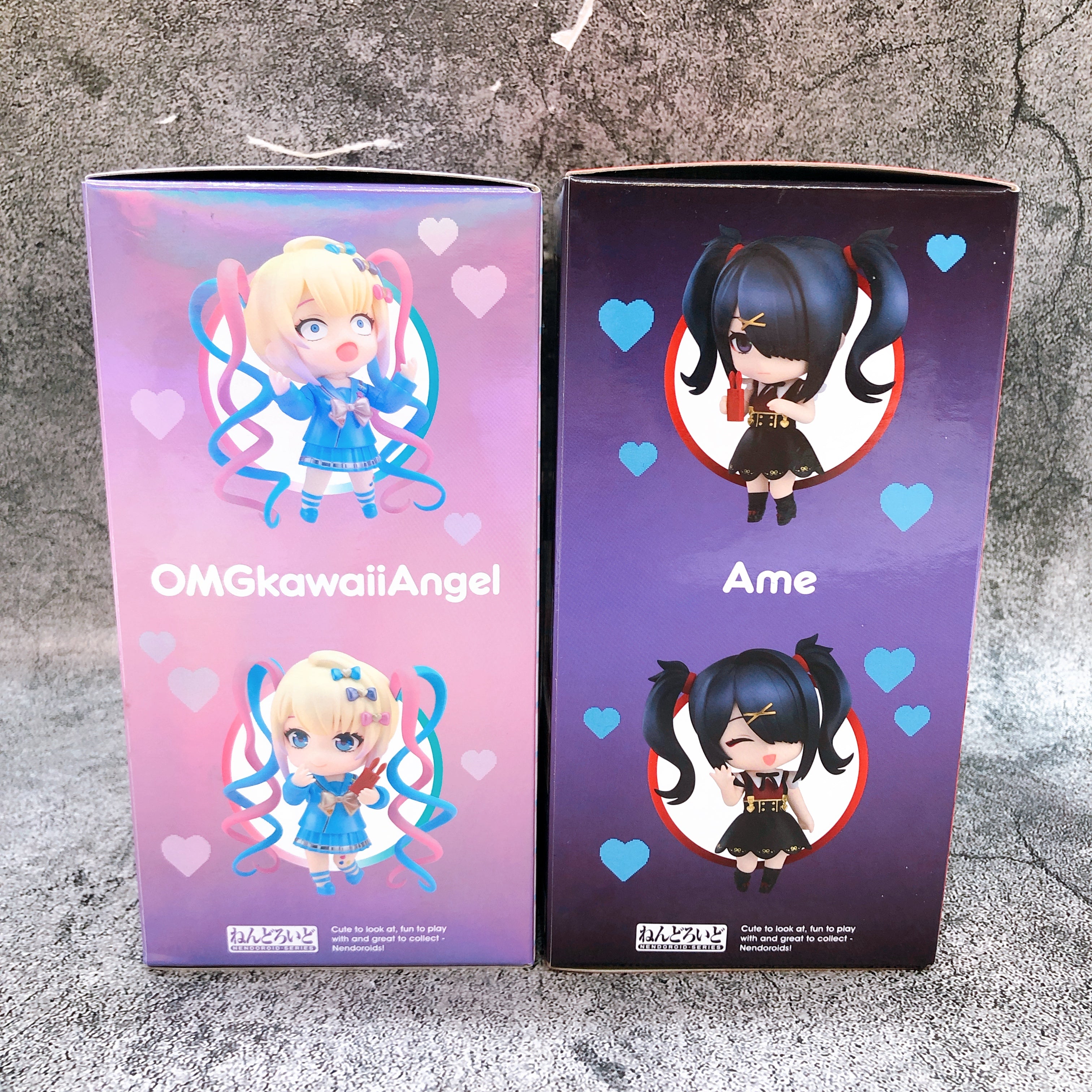 NEEDY GIRL OVERDOSE OMG Kawaii Angel & Ame-chan Nendoroid 2201 2693 SET of 2