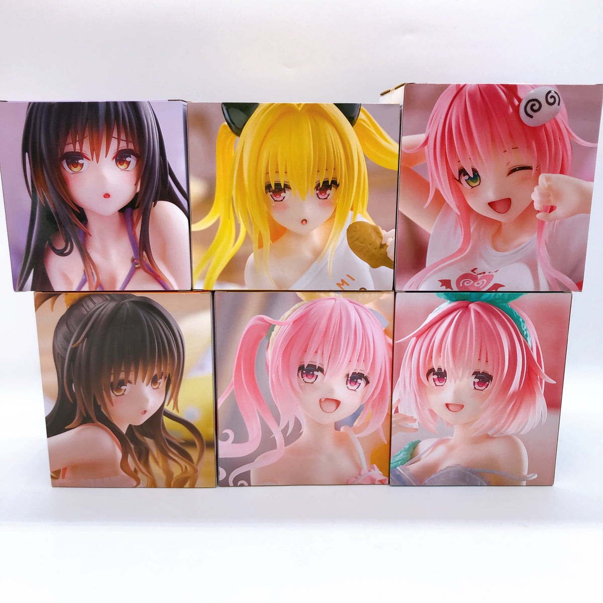 To Love Ru Roomwear Desktop Cute Figure Complete Set 15+ Taito Japan Sealed NEW