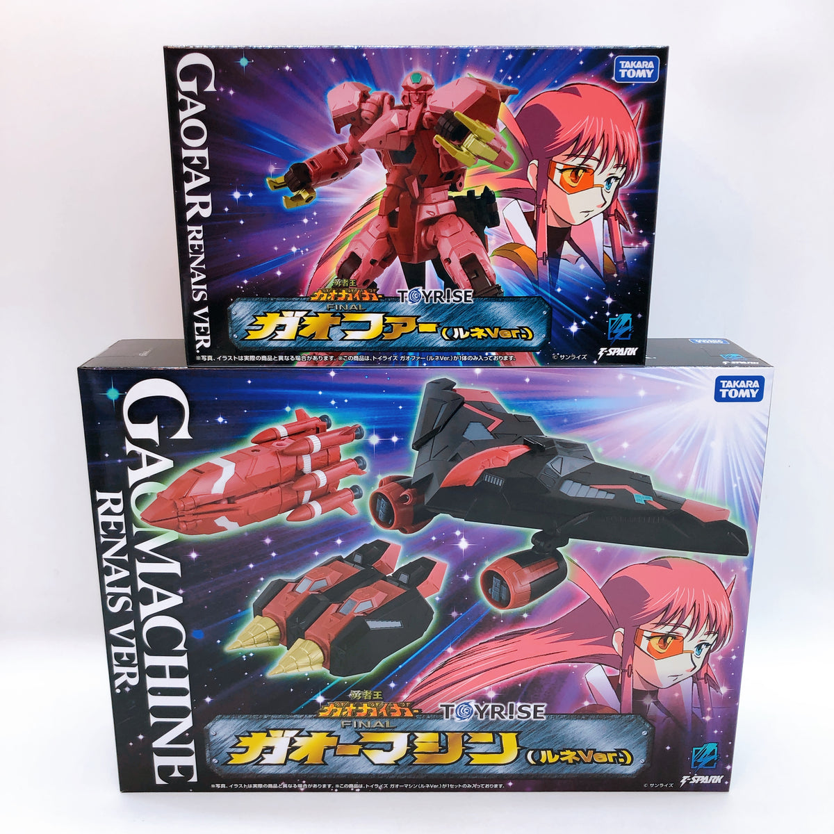 TOYRISE Gaomachine & Gaofar Renais Ver. SET King of Braves GaoGaiGar Figure 15+