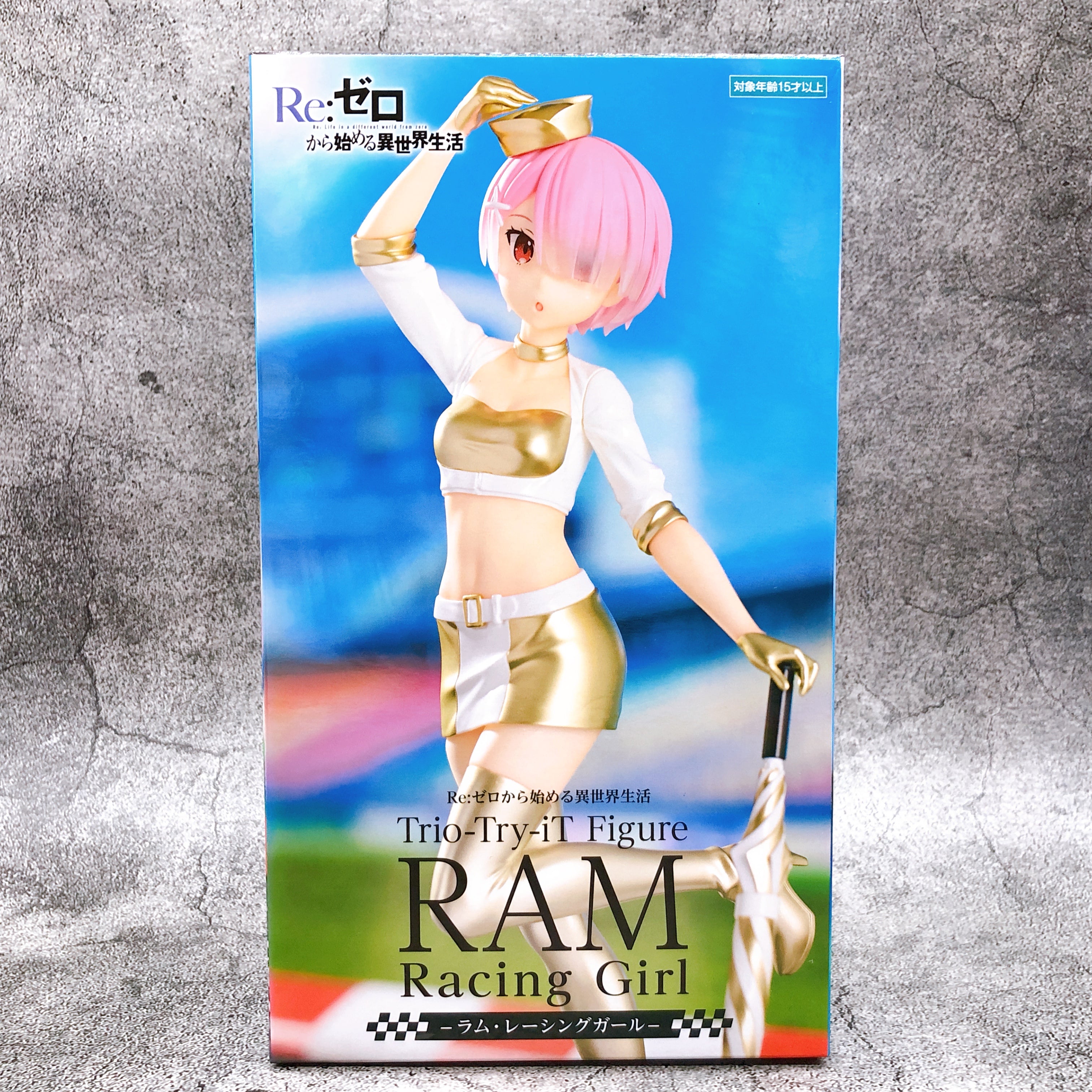 Re:Zero Starting Life in Another World Ram Racing Girl Trio-Try-iT Fig