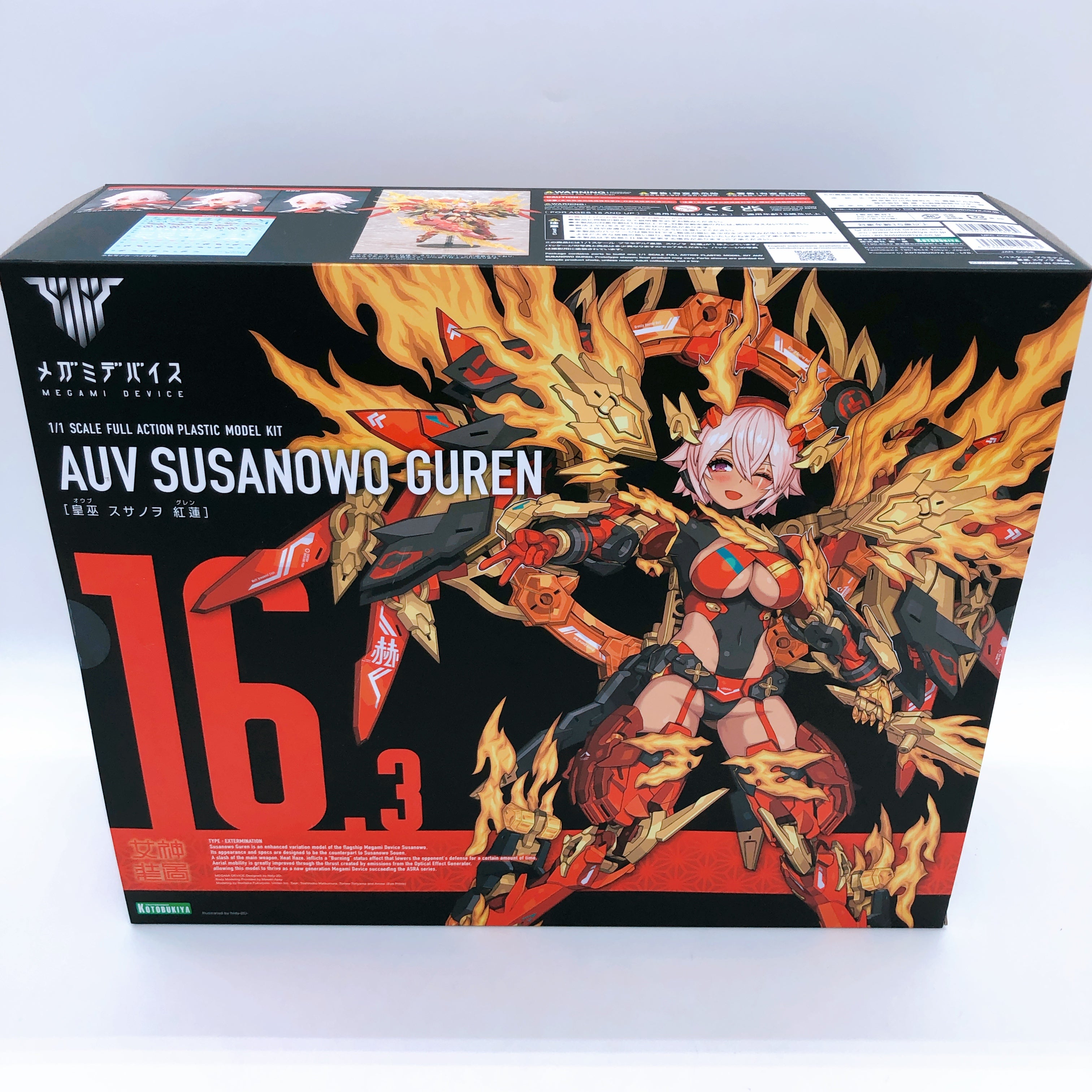 Megami Device AUV Susanowo Guren & Bonus Parts Set 1:1 Model Kit KOTOBUKIYA NEW