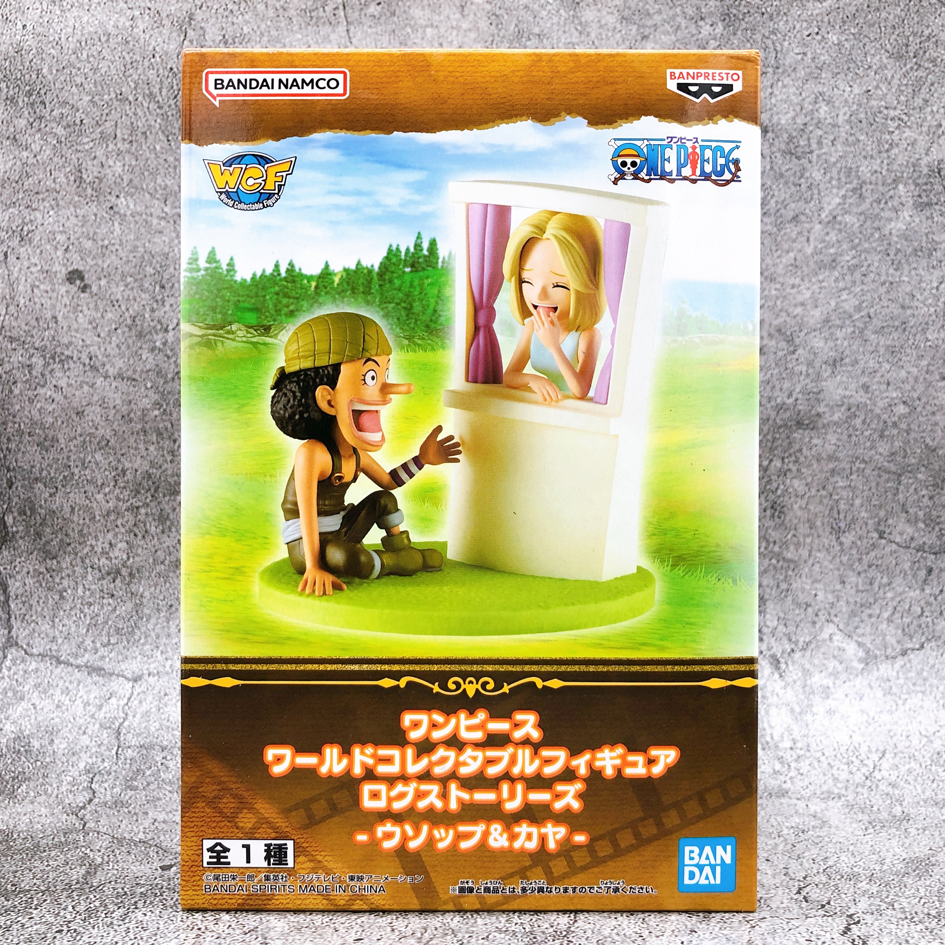 ONE PIECE Usopp & Kaya World Collectable Figure Log Stories [BANPRESTO