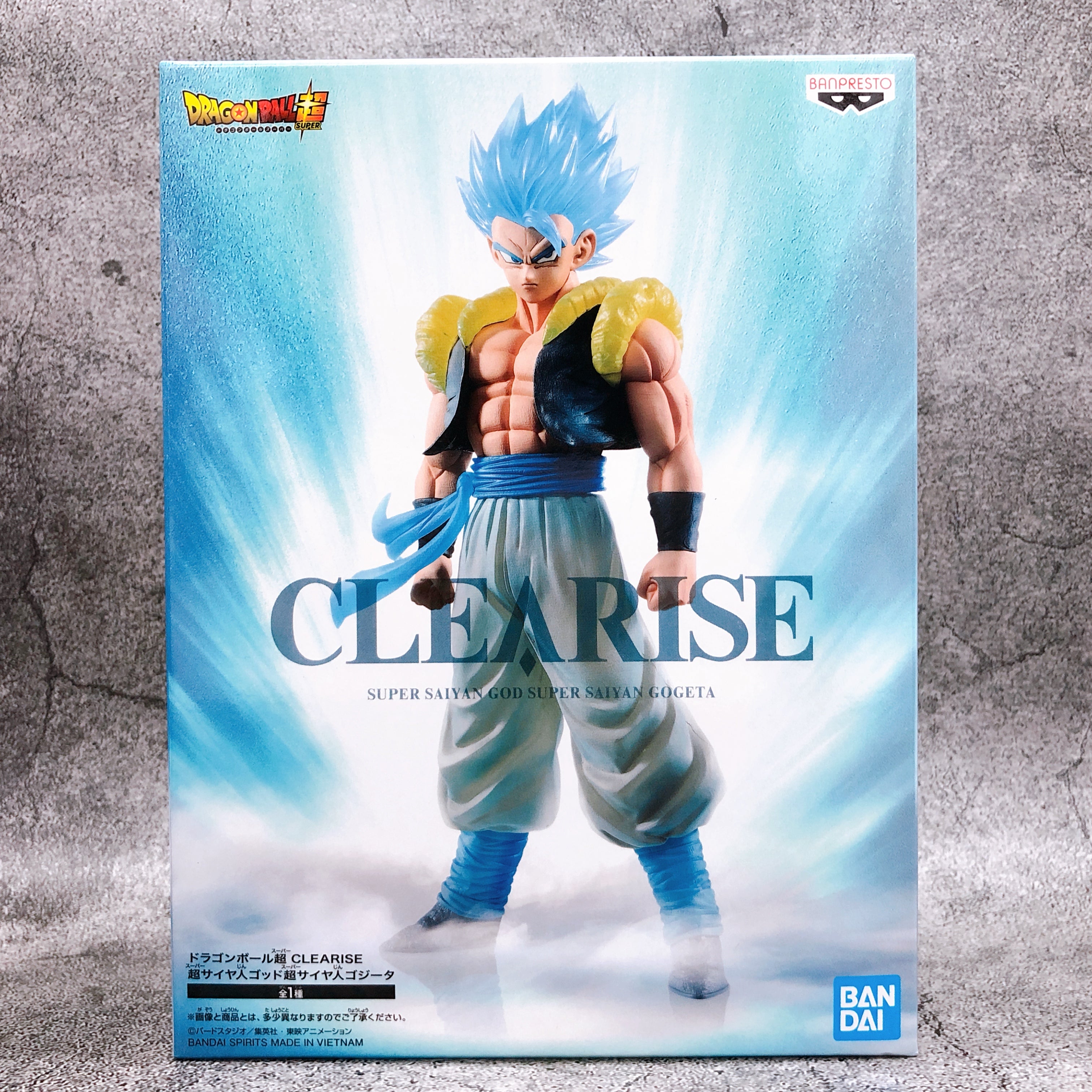 Dragon Ball Super Super Saiyan God Super Saiyan Gogeta CLEARISE [BANPR