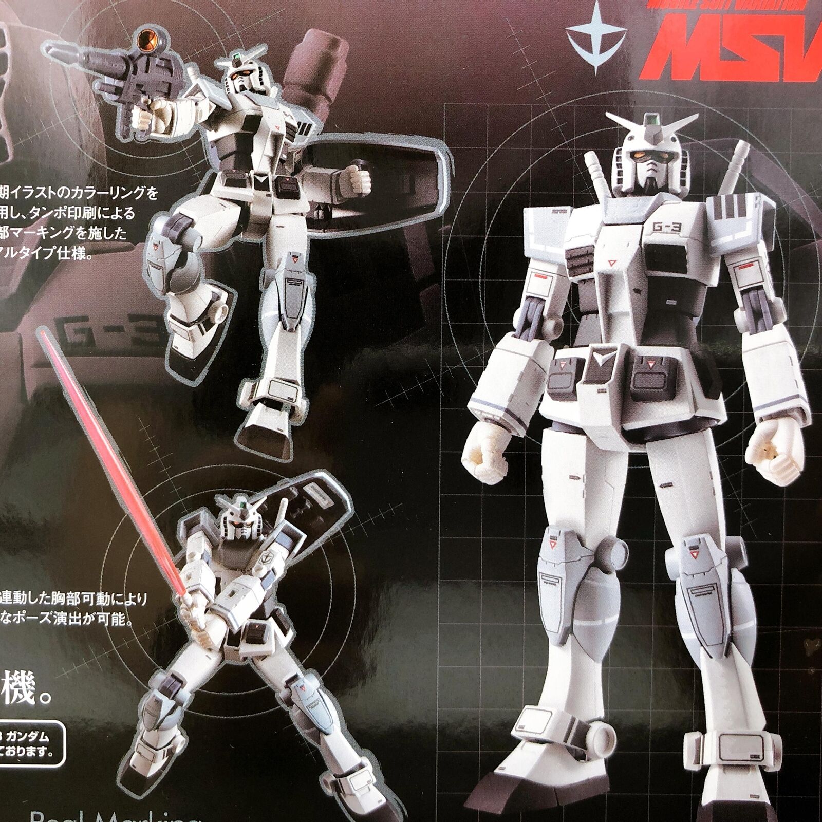 Robot Spirits <SIDE MS> RX-78-3 G-3 Gundam ver. A.N.I.M.E. ?Real Marking?