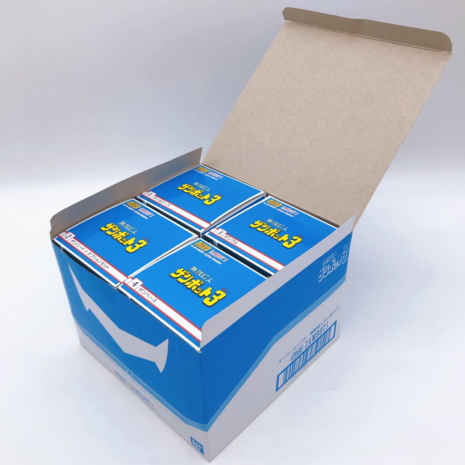 Invincible Super Man Zambot 3 Super Minipla Set of 4