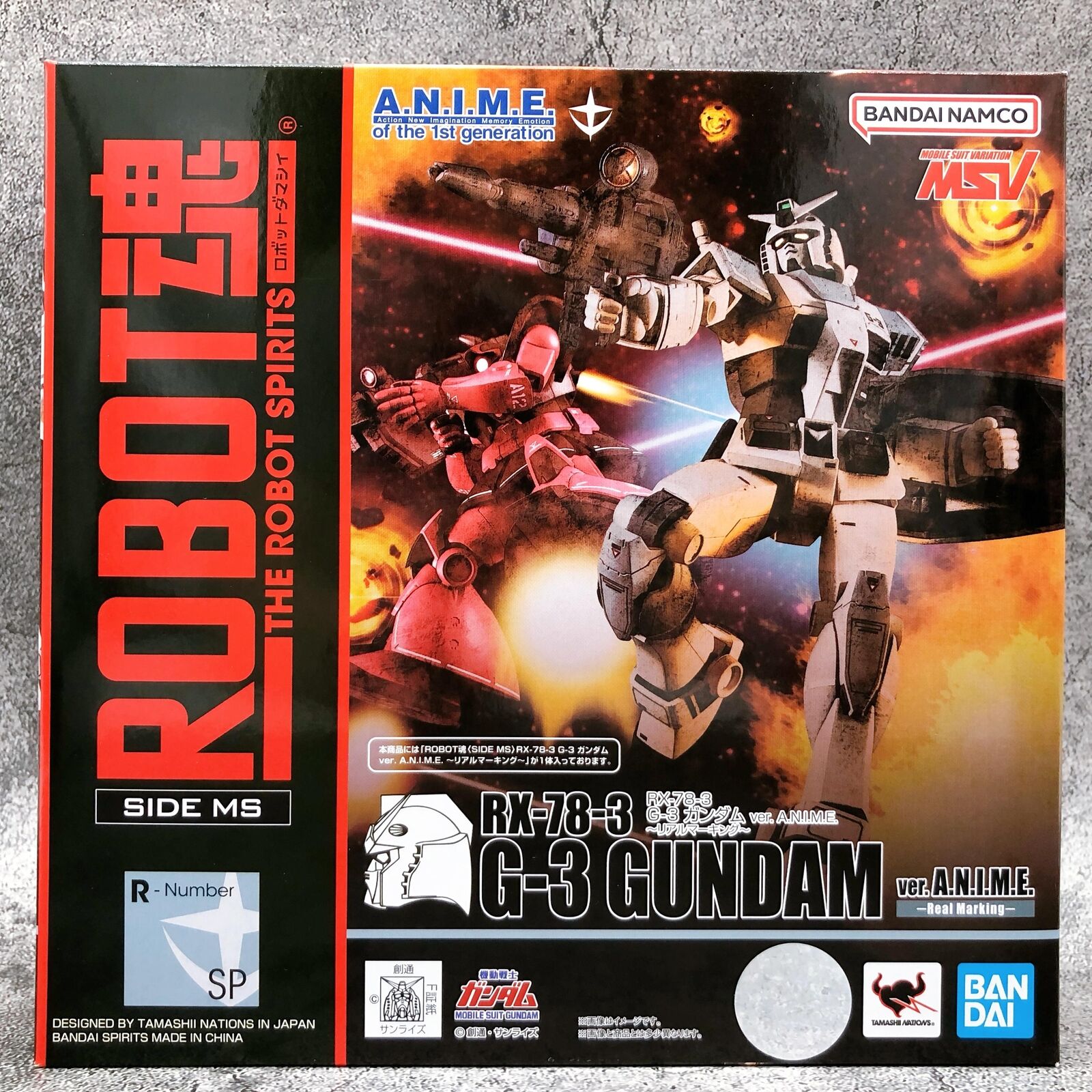 Robot Spirits <SIDE MS> RX-78-3 G-3 Gundam ver. A.N.I.M.E. ?Real Marking?