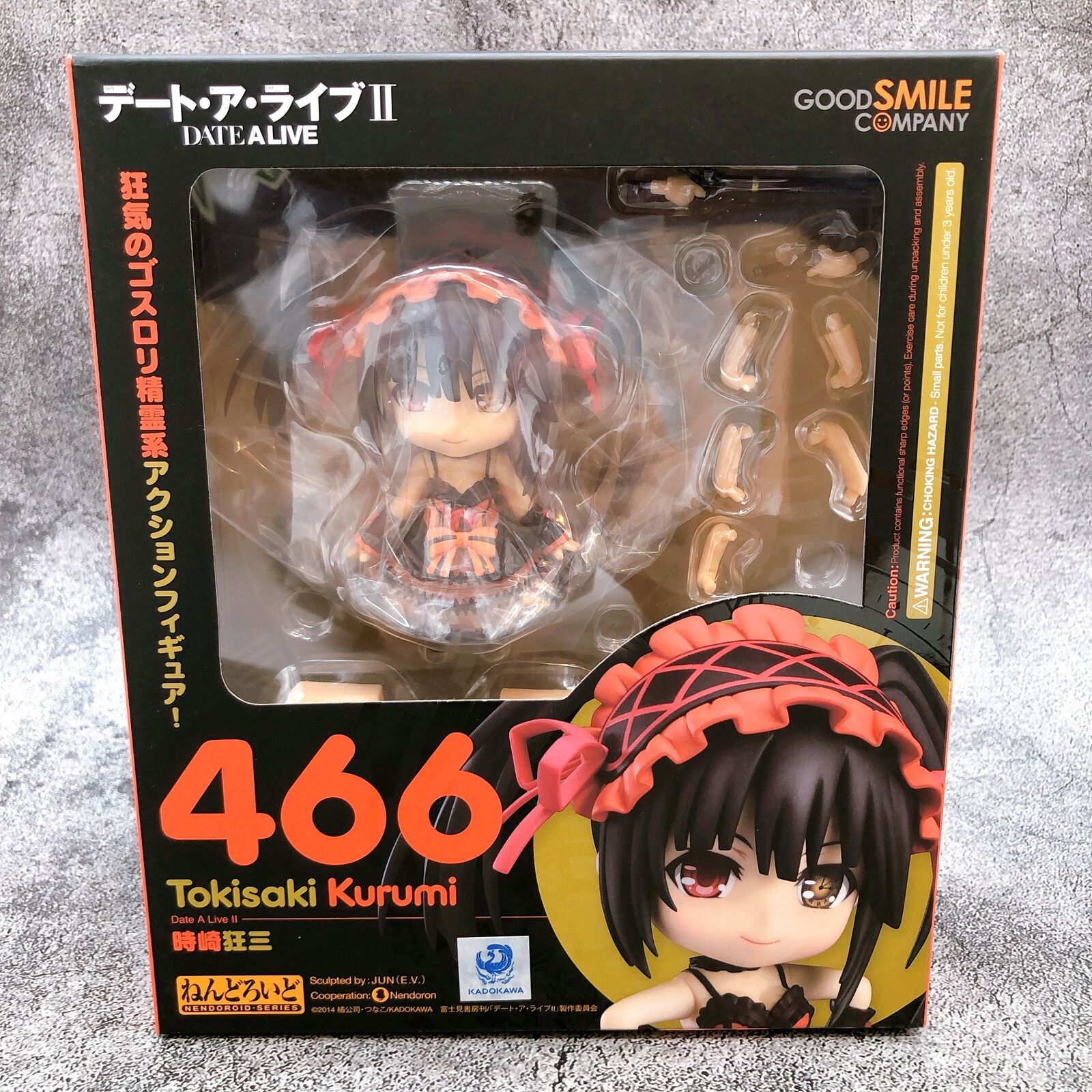 New Nendoroid Anime Figure Date A Live Tokisaki Kurumi 466