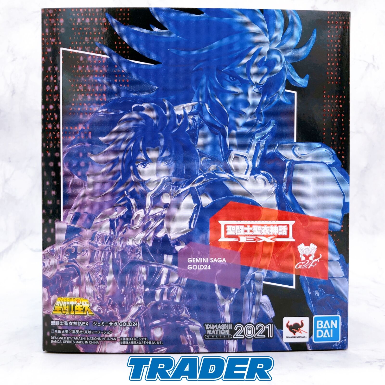 Saint Seiya Gemini Saga GOLD 24 Saint Seiya Myth Cloth EX (TAMASHII NA