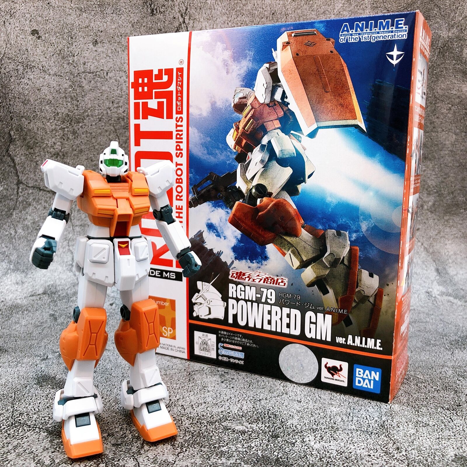Robot Spirits RGM-79 Powered GM ver. A.N.I.M.E. [Premium Bandai]