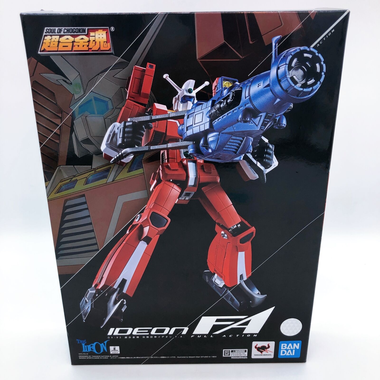 Soul of Chogokin Space Runaway Ideon F.A. GX-92 [BANDAI SPIRITS]