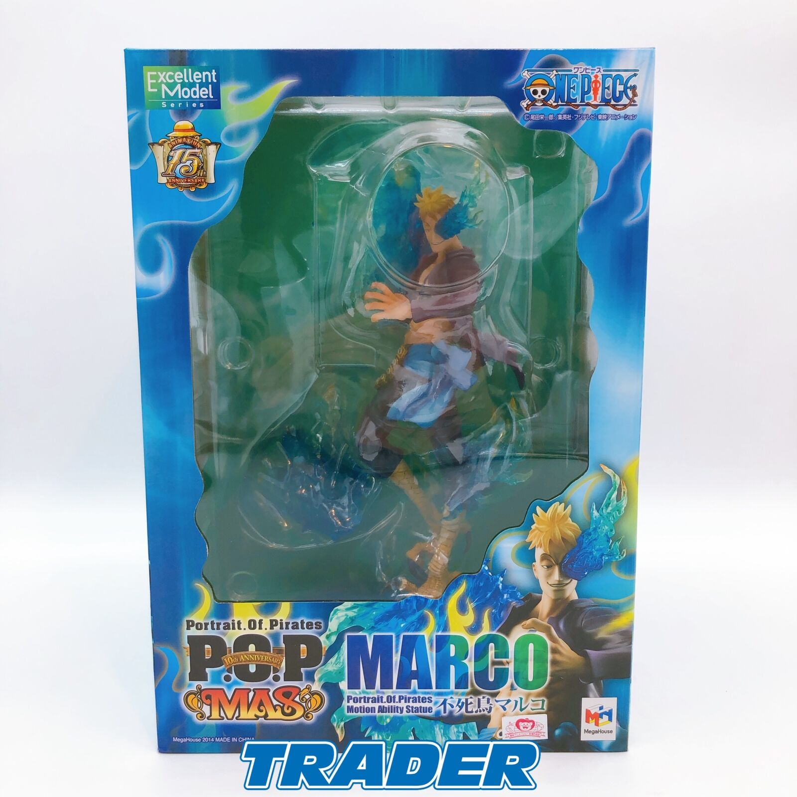 ONE PIECE Marco the Phoenix Portrait.Of.Pirates Excellent Model 'MAS'