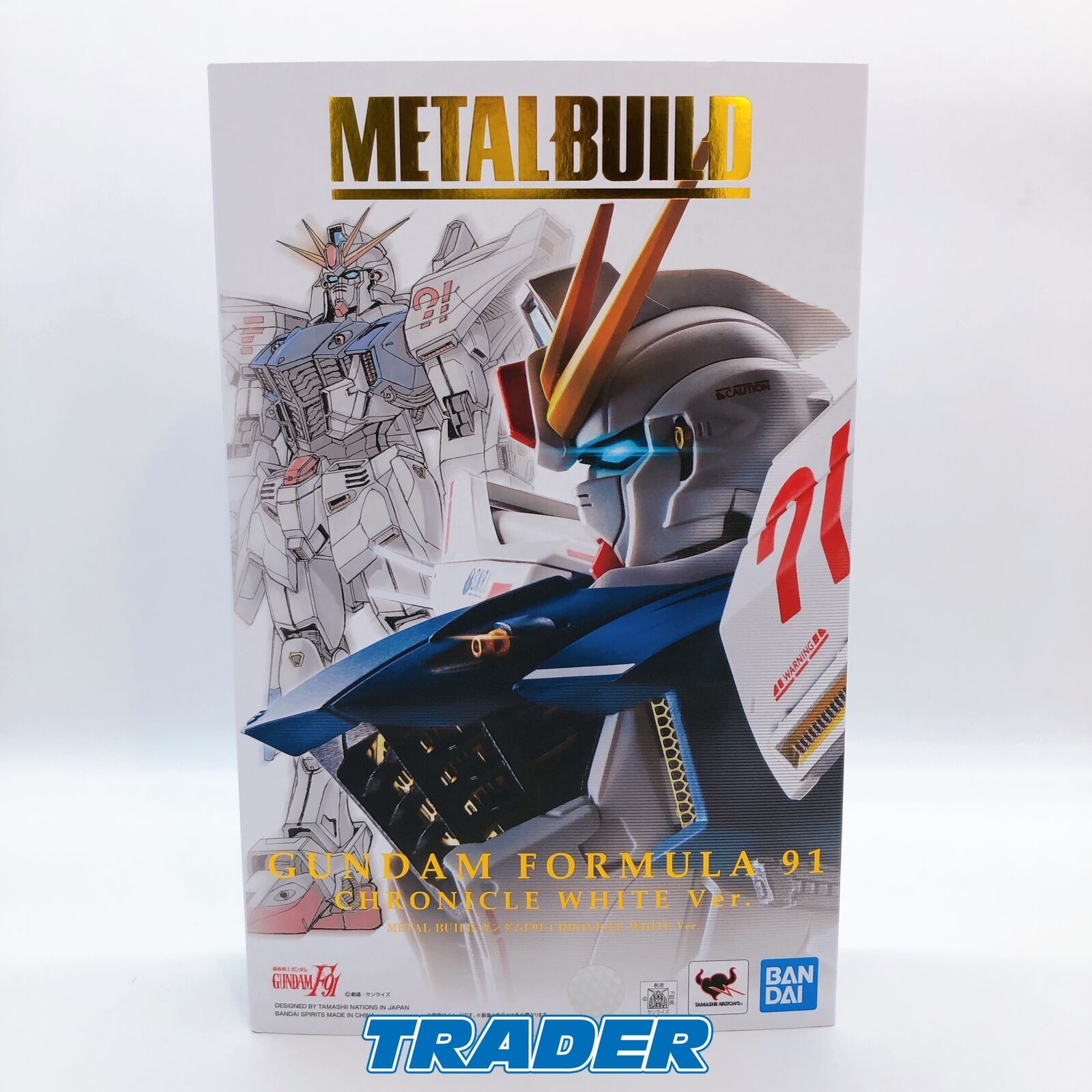 Mobile Suit Gundam F91 Chronicle White Ver. METAL BUILD [BANDAI SPIRIT