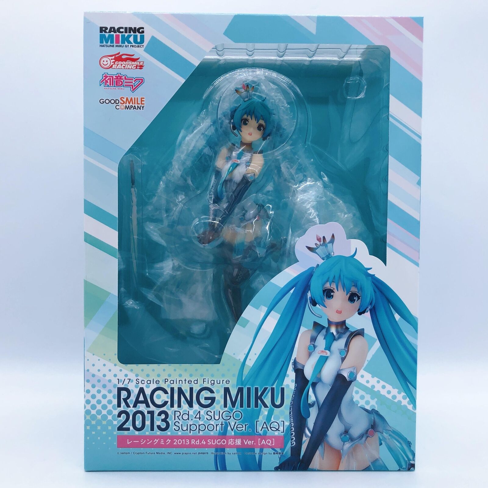 Hatsune Miku Racing Miku 2013 Rd.4 SUGO Support Ver.[AQ] 1/7 Scale [Go