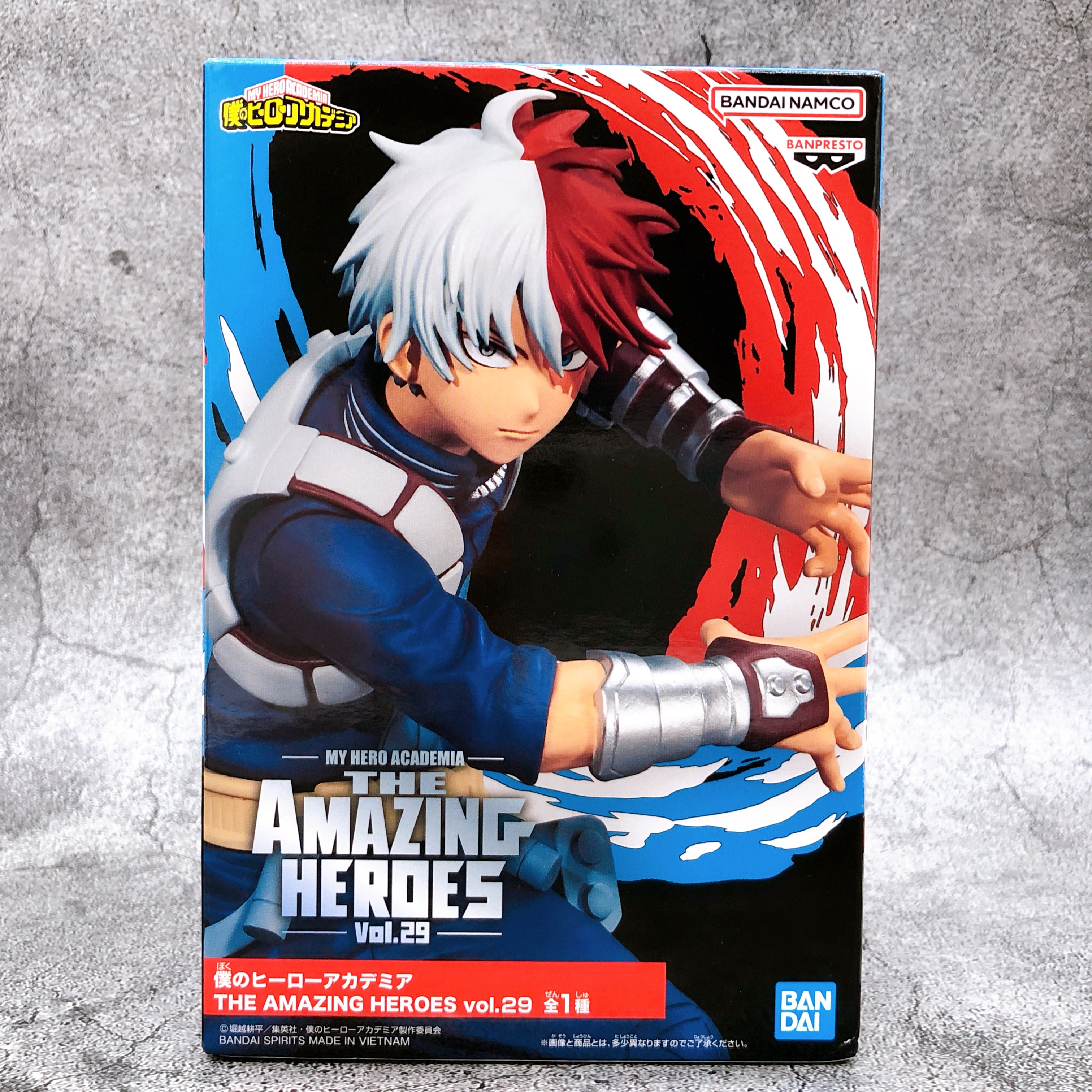 Banpresto Figura Shoto Todoroki – My Hero Academia The Amazing Heroes – PVC Da Collezione
