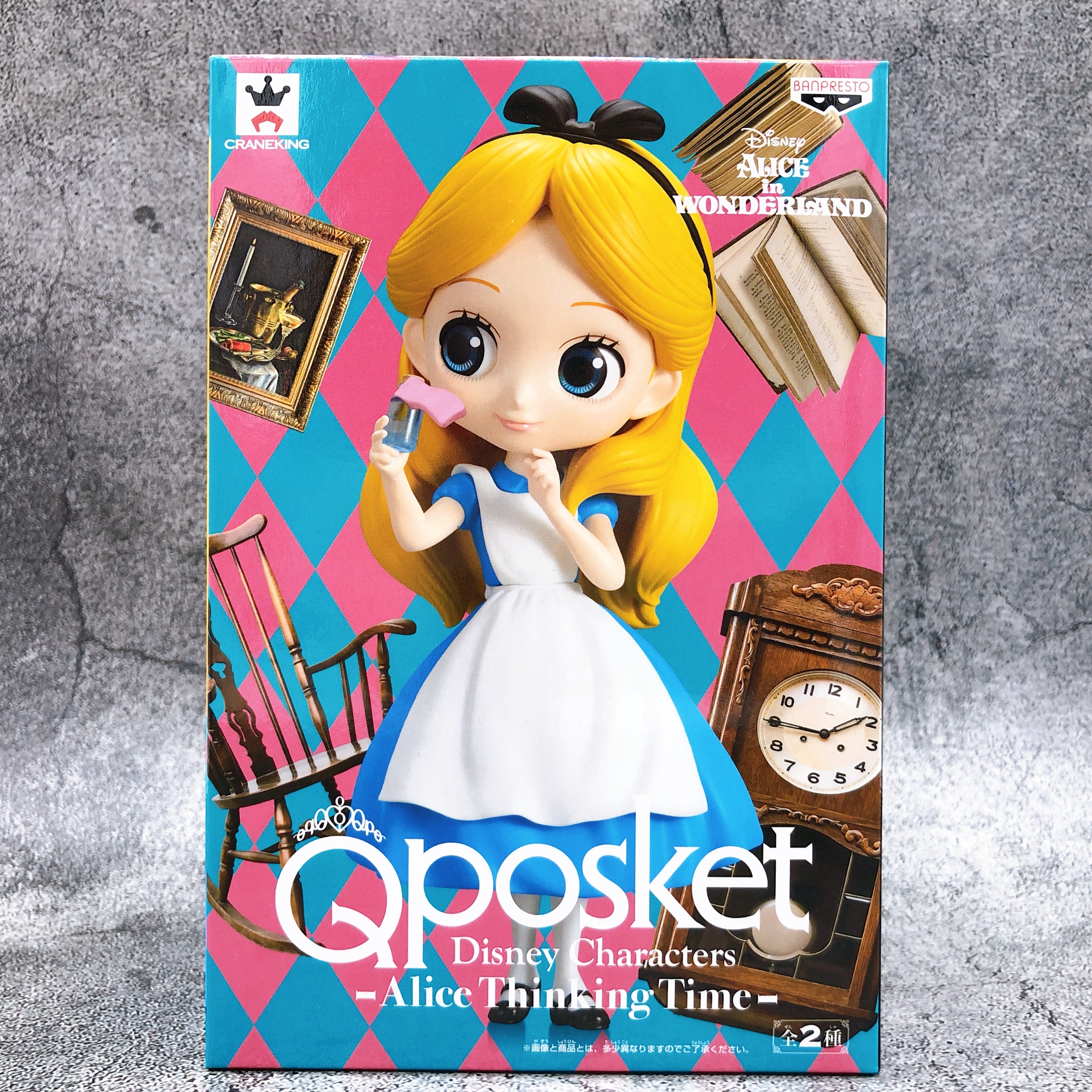 DISNEY Alice in Wonderland Alice Q posket Disney Characters -Alice Thi