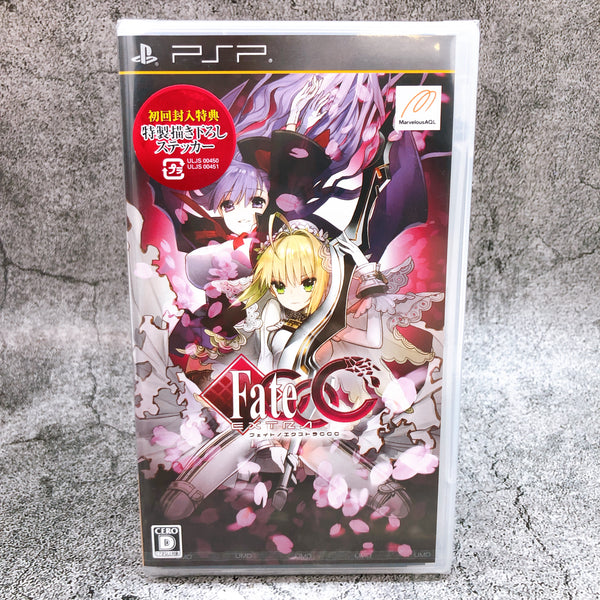 PSP Fate Extra CCC Marvelous Japan Game PlayStation Portable