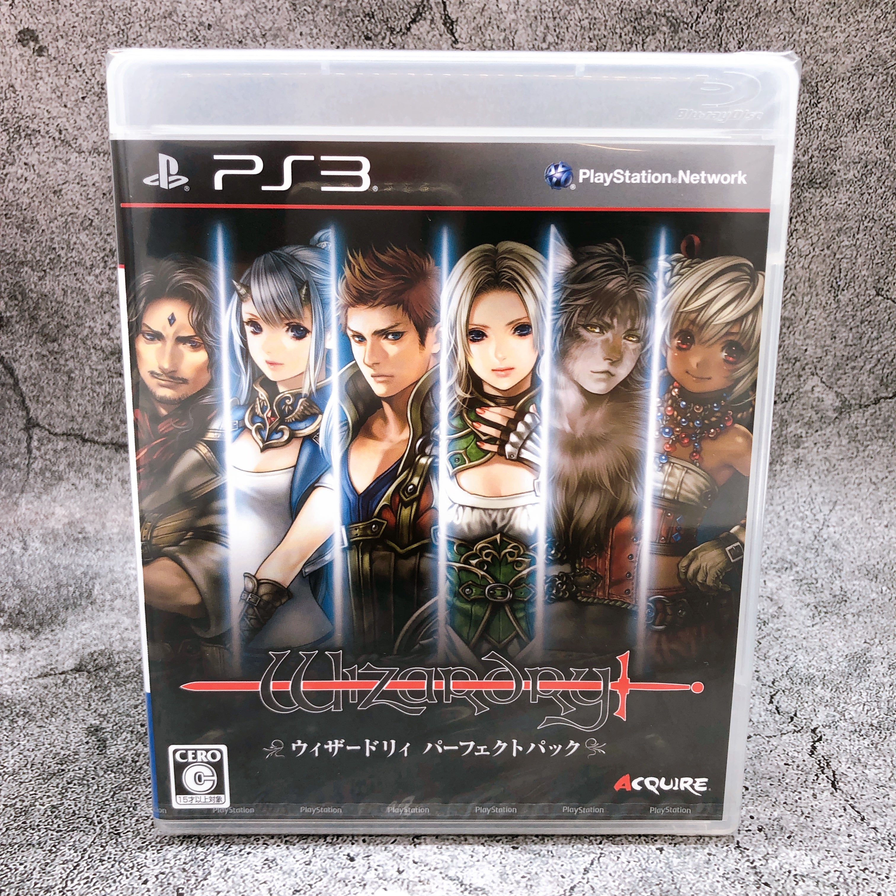 Playstation 3 Wizardry Perfect Pack PS3 Acquire Sony Japan Game Sealed New