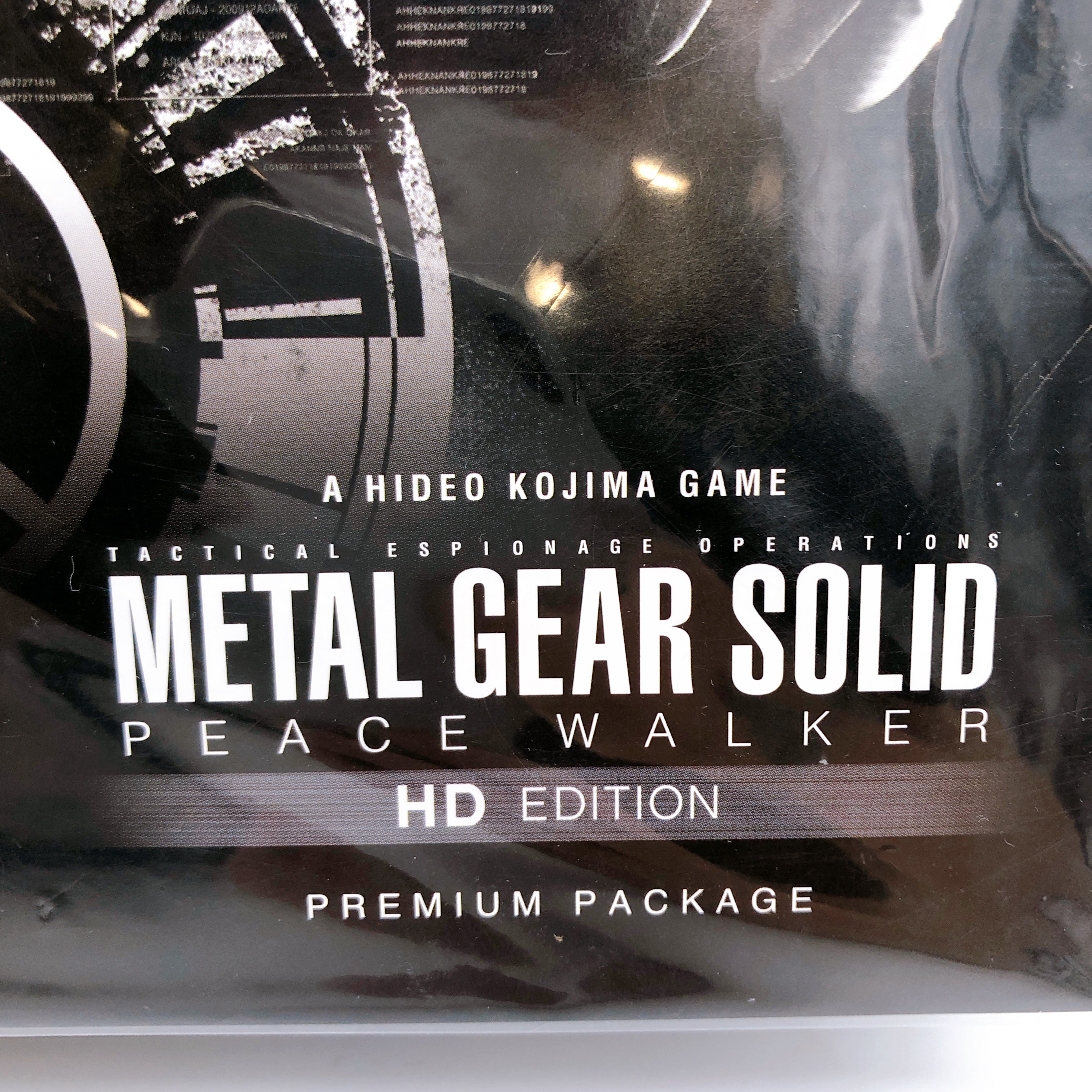 Xbox 360 Metal Gear Solid Peace Walker HD Edition Premium Package Box Sealed New