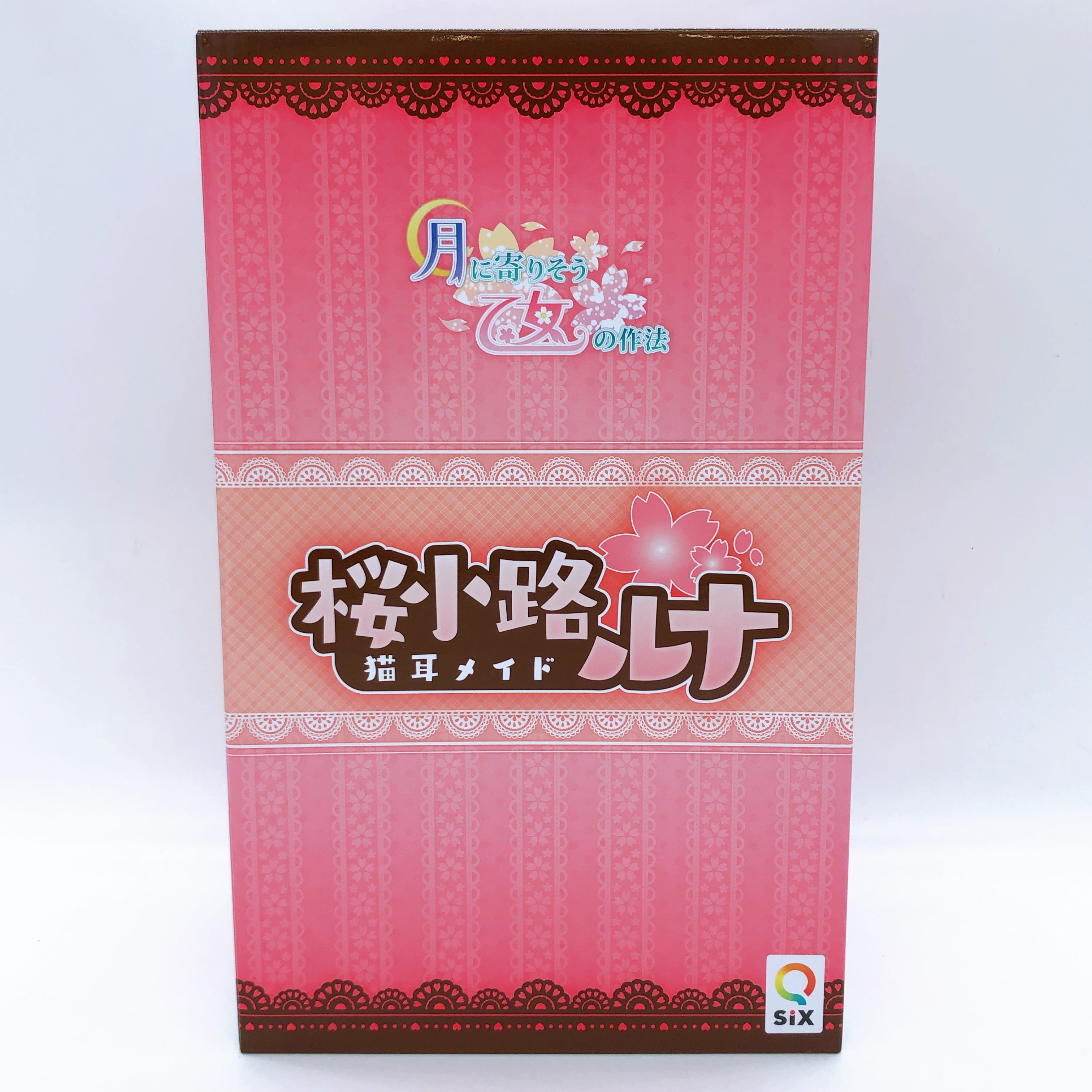 Q-six Luna Sakurakouji Cat Eared Maid Ver. 1/6 Scale Figure Japan AUTHENTIC