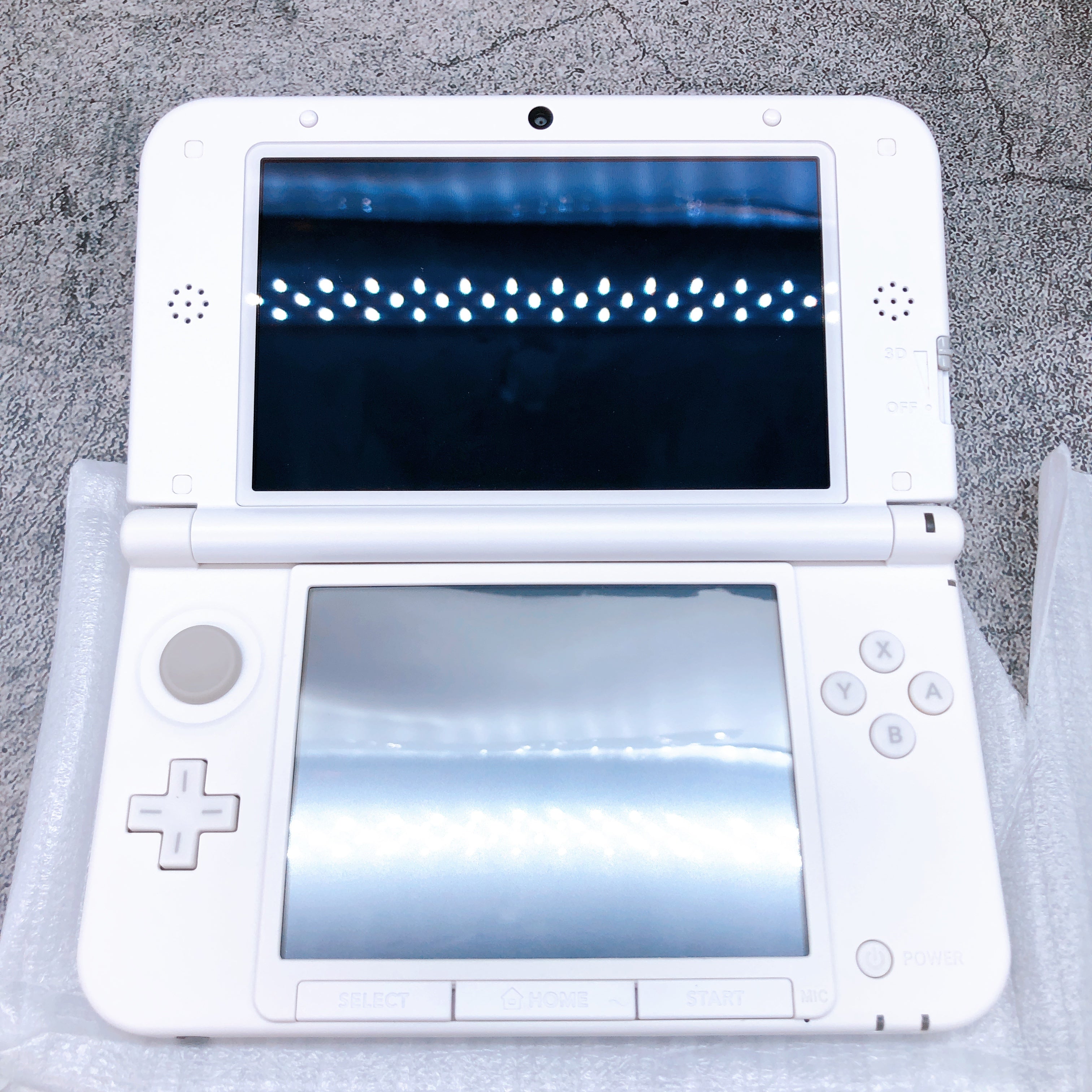 Nintendo 3DS LL White Color SPR-S-WAAA Game Console Japan Boxed Tested